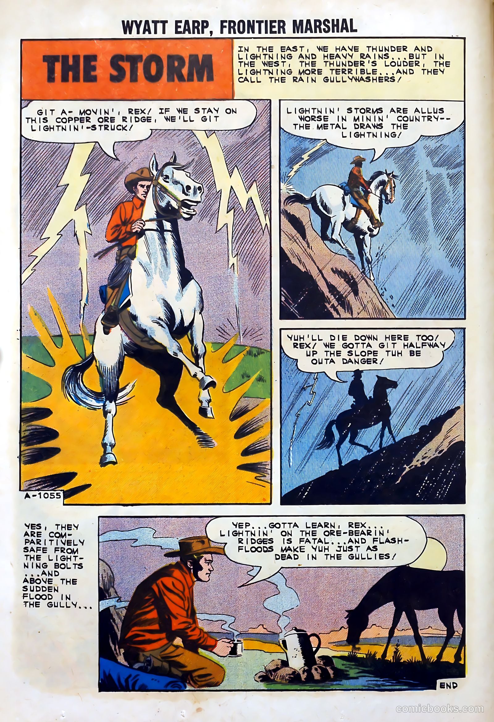 Wyatt Earp, Frontier Marshal #41 — page 12 of 36