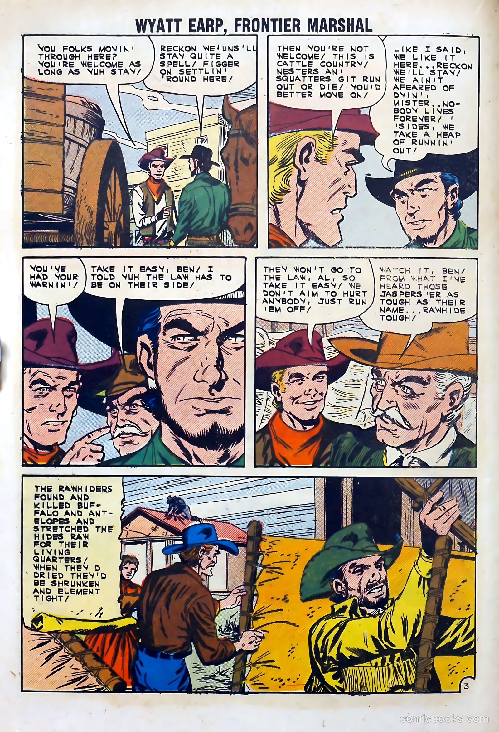 Wyatt Earp, Frontier Marshal #41 — page 16 of 36