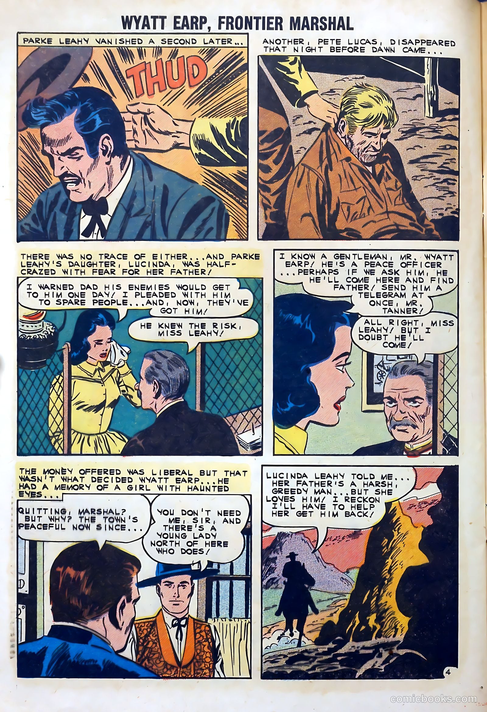 Wyatt Earp, Frontier Marshal #41 — page 28 of 36