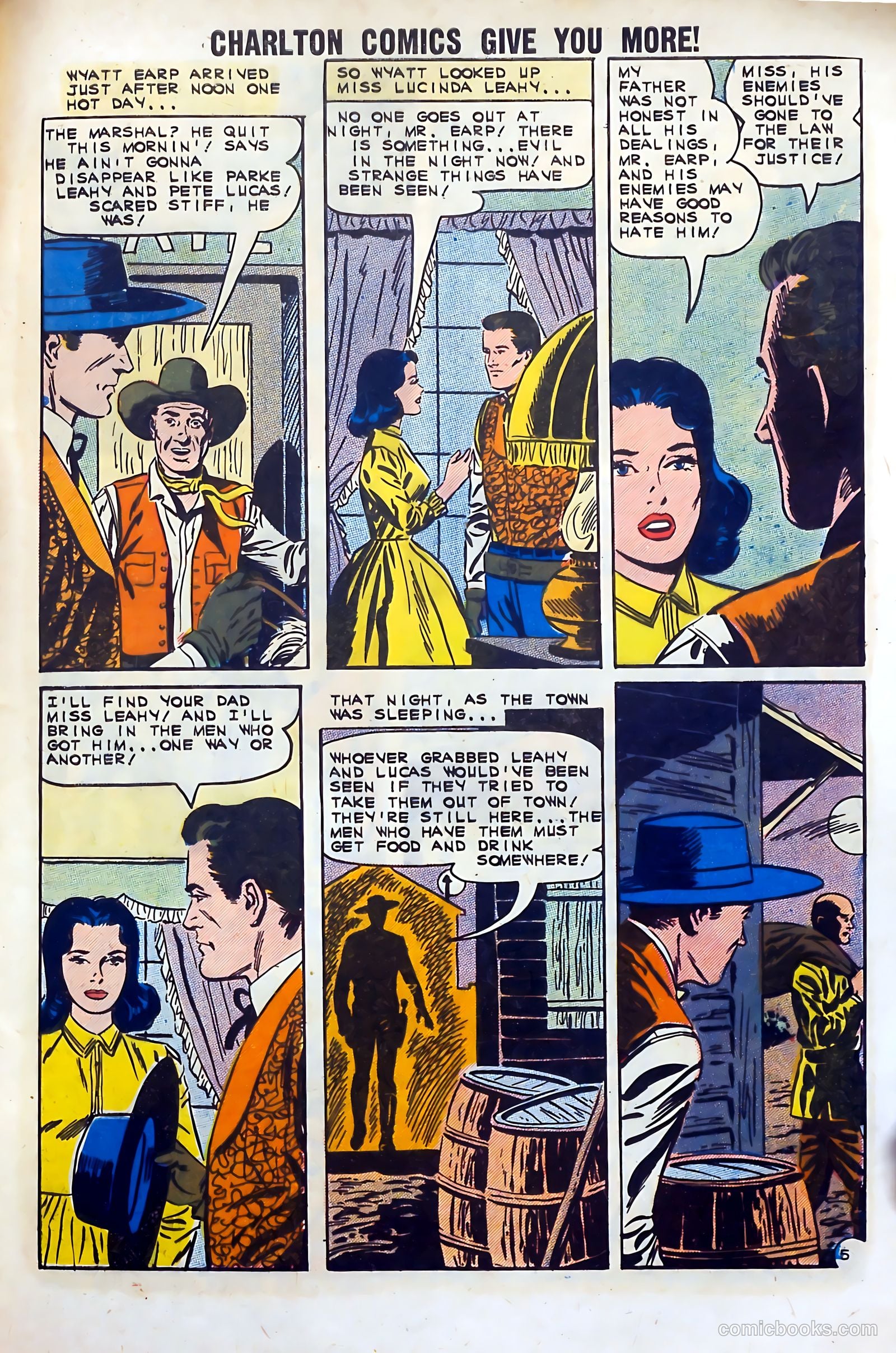 Wyatt Earp, Frontier Marshal #41 — page 29 of 36