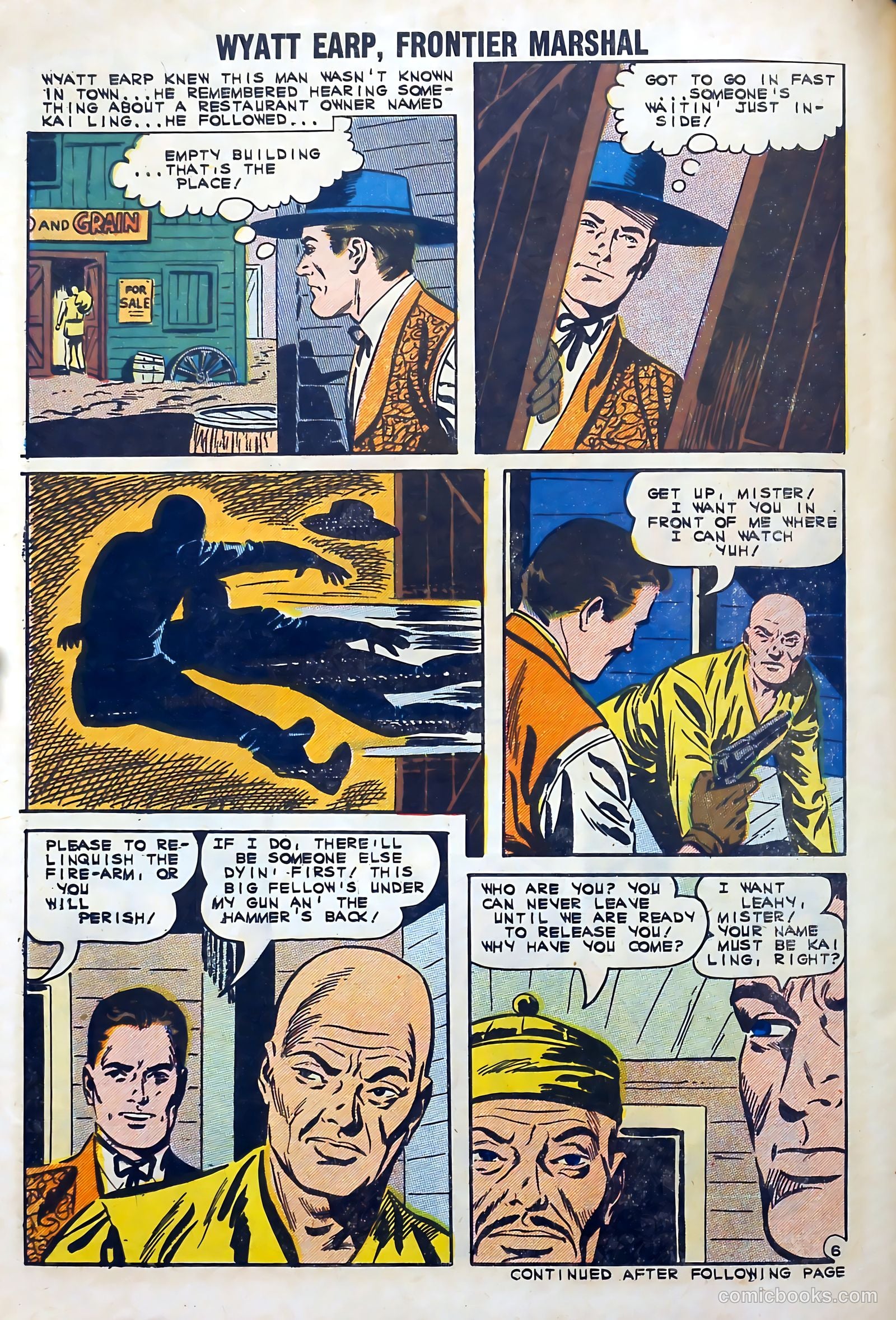 Wyatt Earp, Frontier Marshal #41 — page 30 of 36