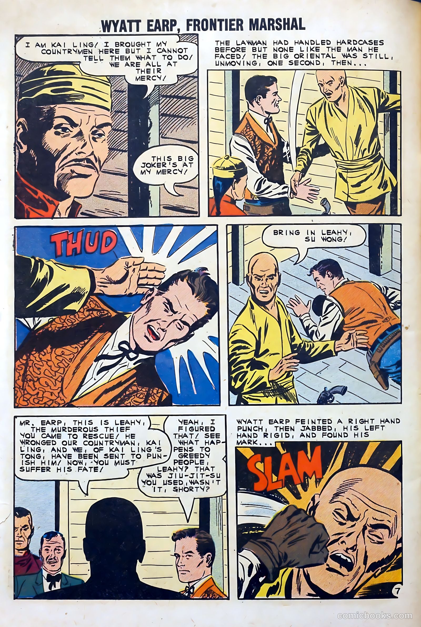 Wyatt Earp, Frontier Marshal #41 — page 32 of 36