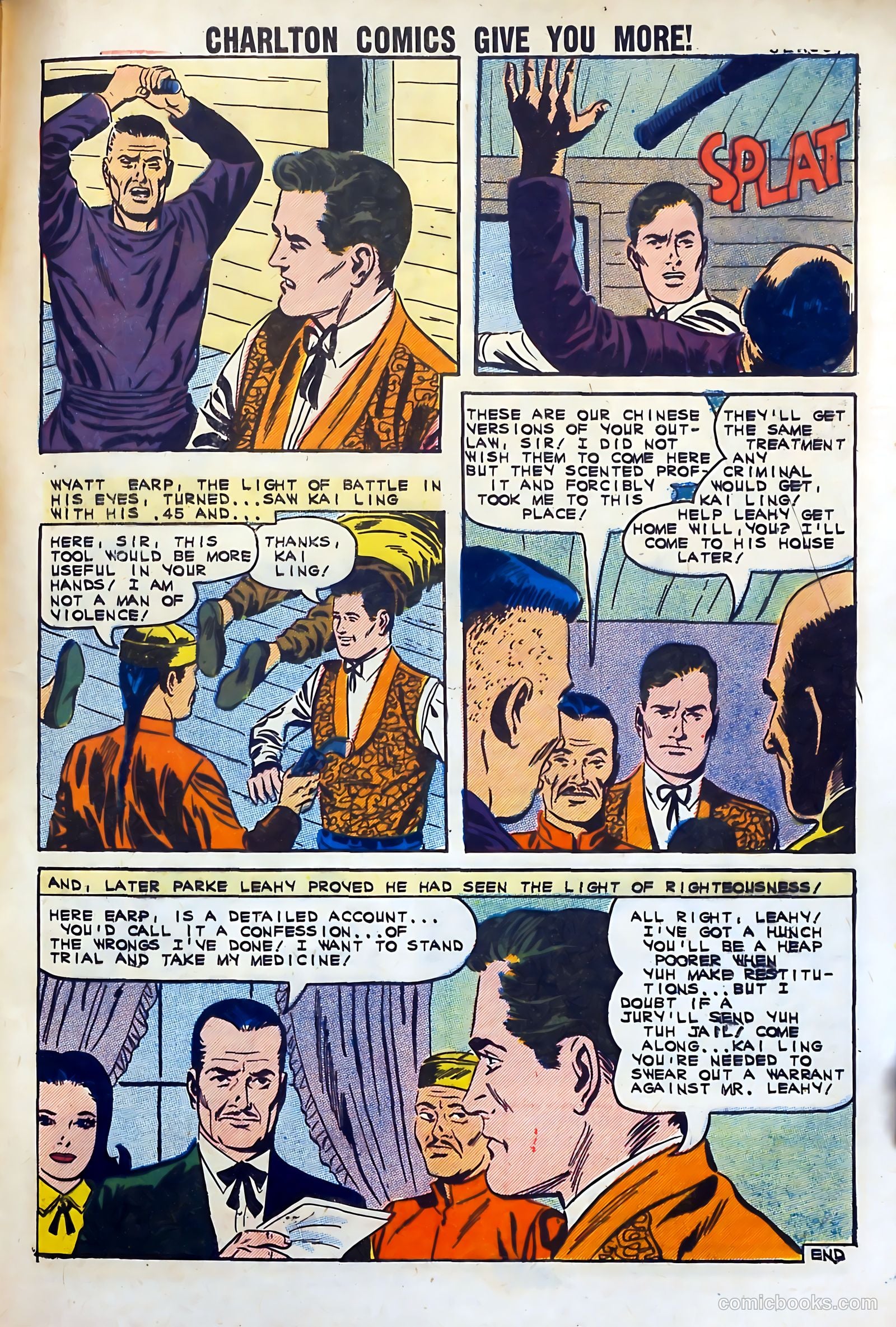 Wyatt Earp, Frontier Marshal #41 — page 33 of 36