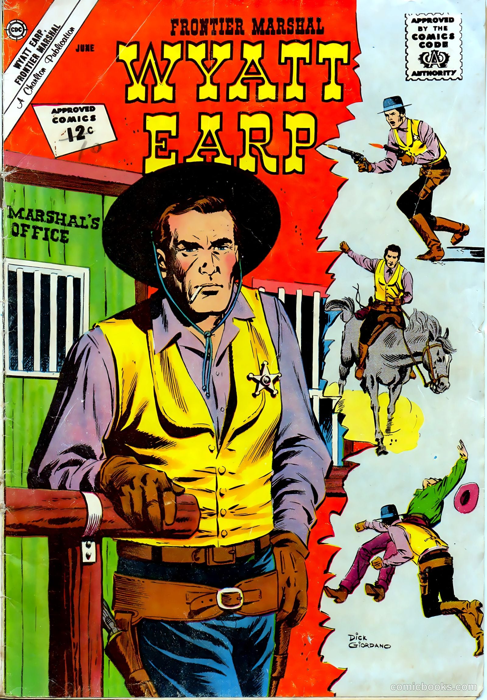 Wyatt Earp, Frontier Marshal #42 — page 1 of 36