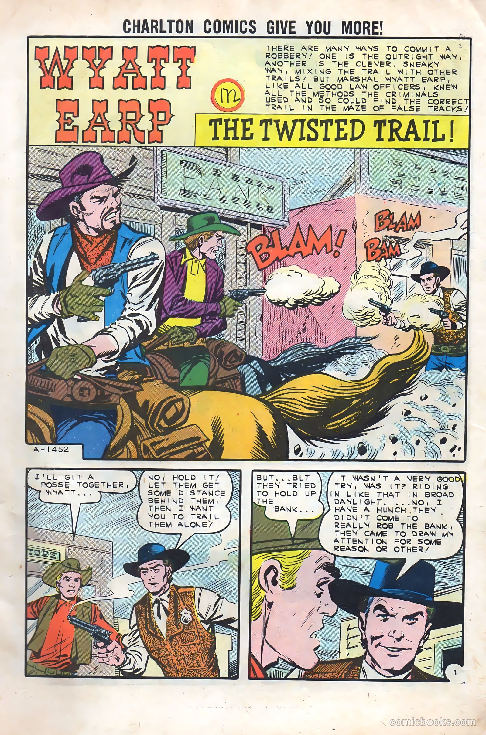 Wyatt Earp, Frontier Marshal #42 — page 3 of 36