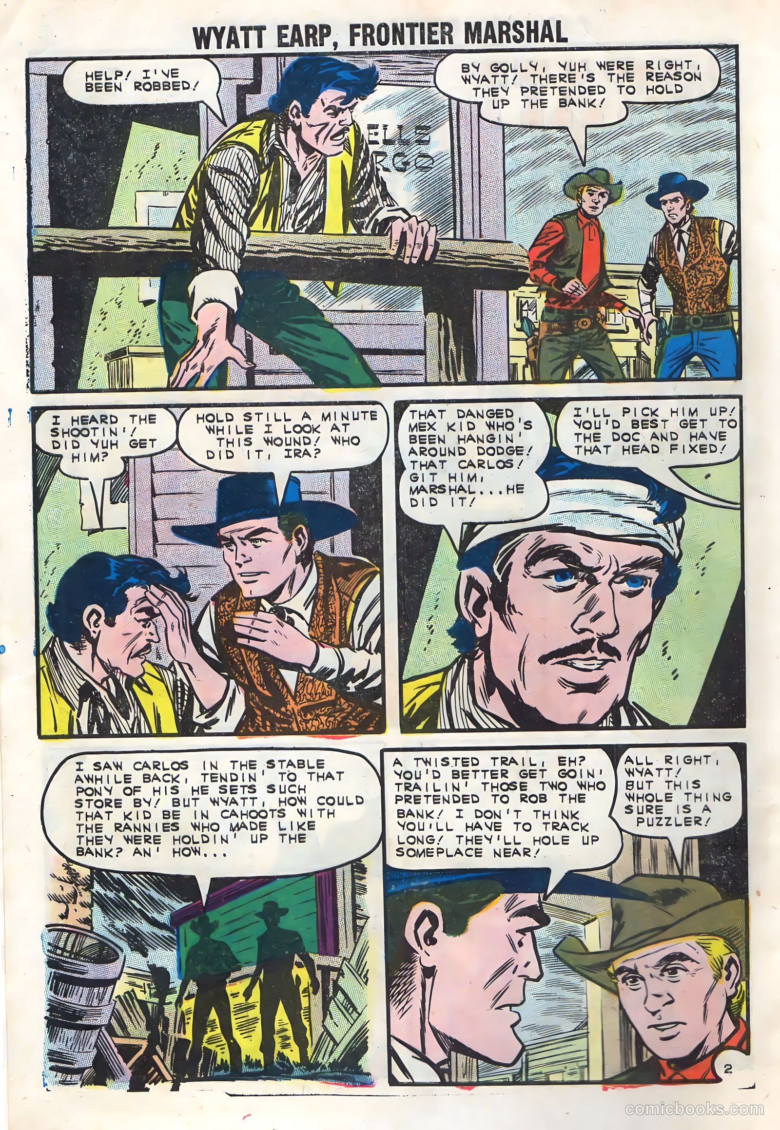 Wyatt Earp, Frontier Marshal #42 — page 4 of 36