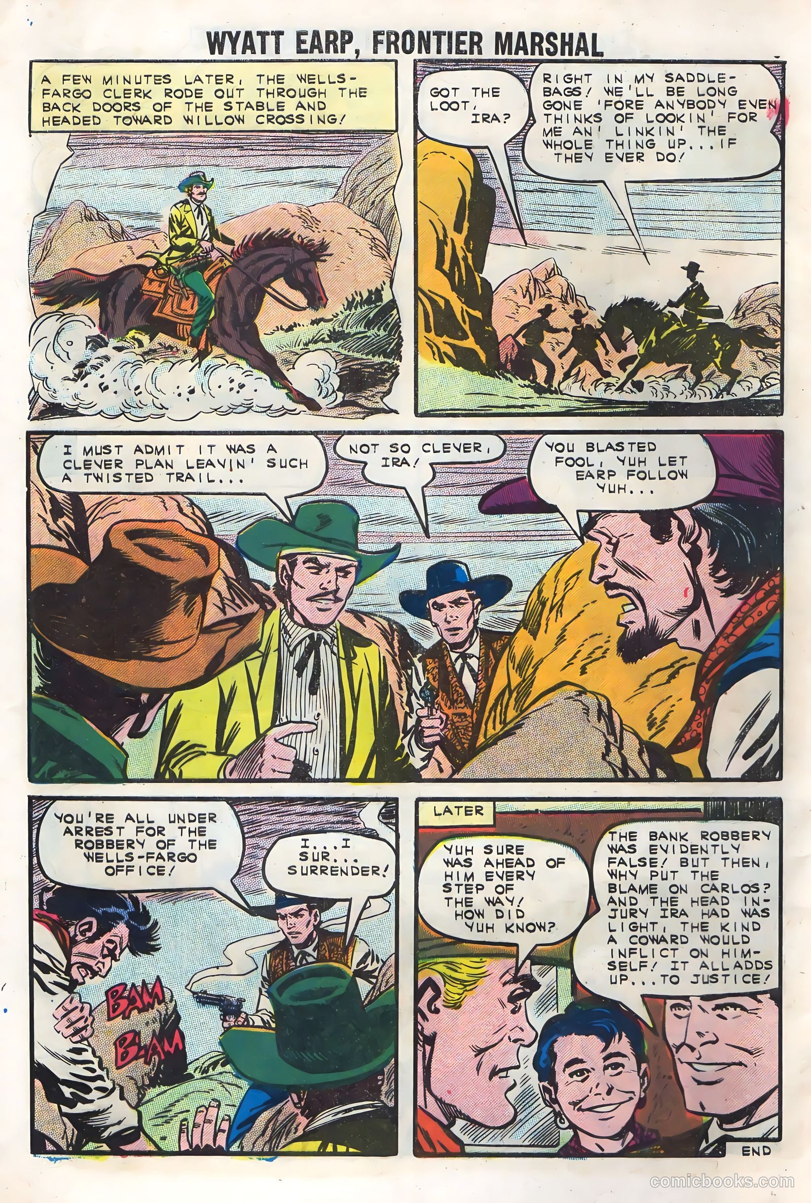 Wyatt Earp, Frontier Marshal #42 — page 8 of 36