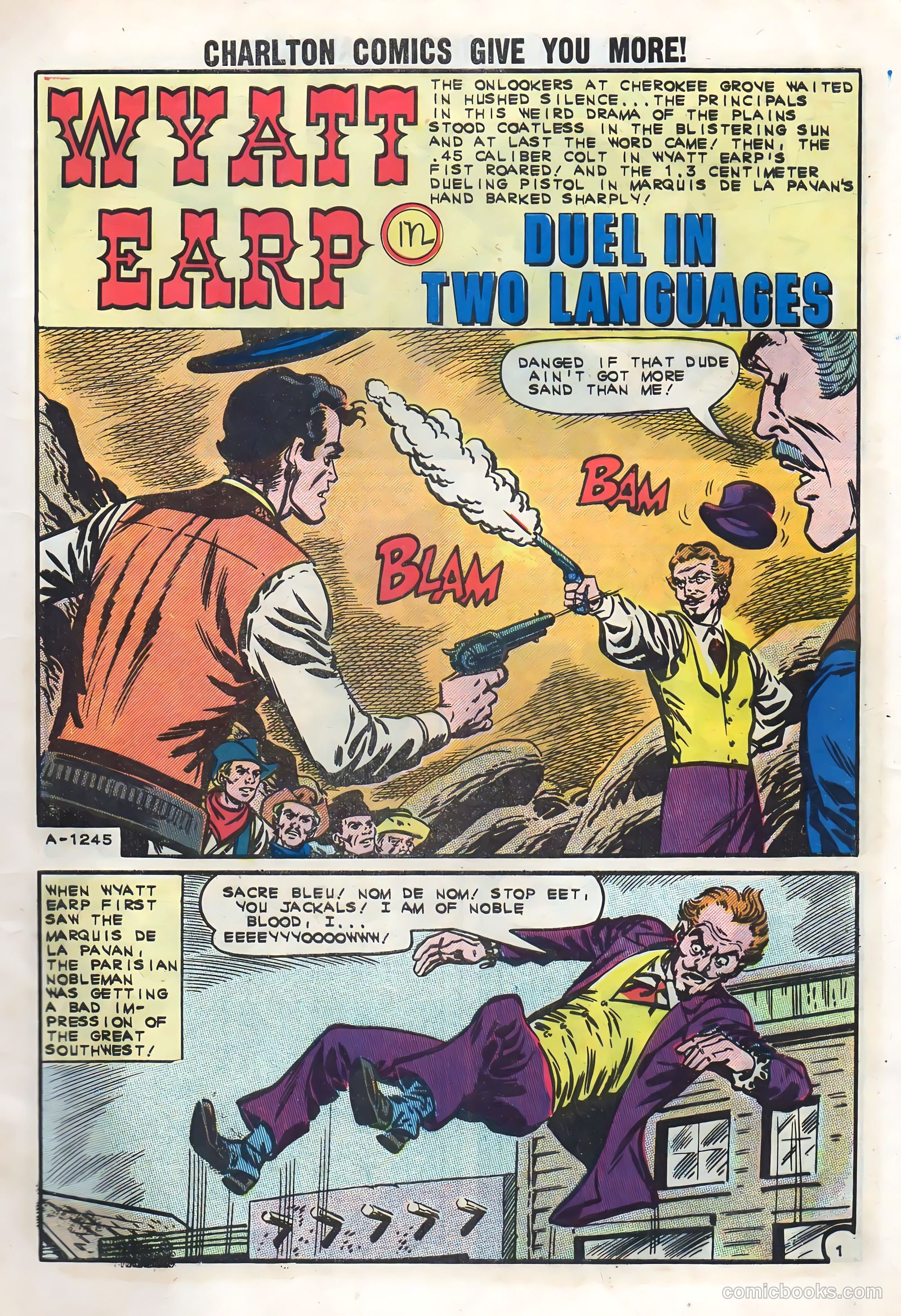 Wyatt Earp, Frontier Marshal #42 — page 9 of 36