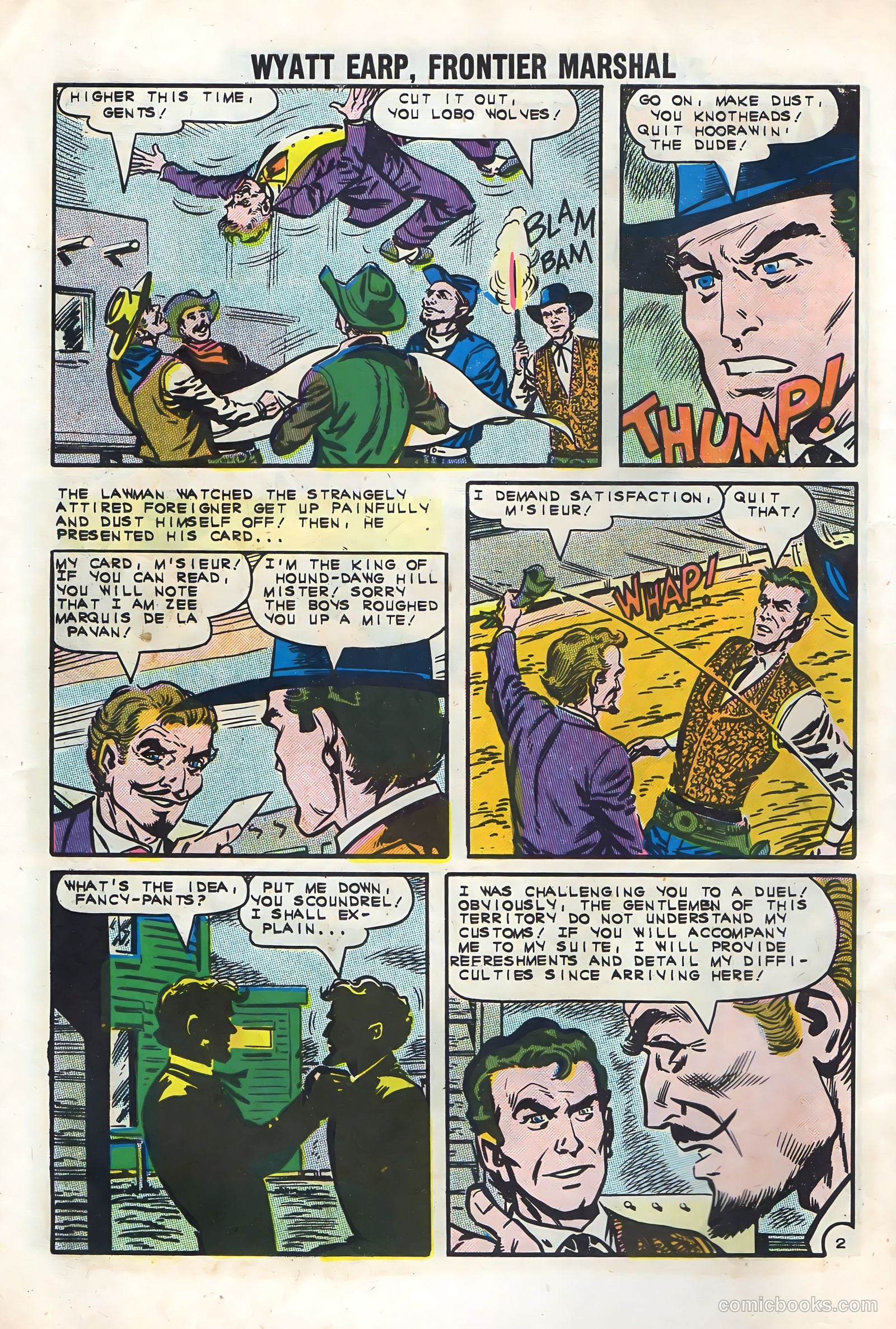 Wyatt Earp, Frontier Marshal #42 — page 10 of 36