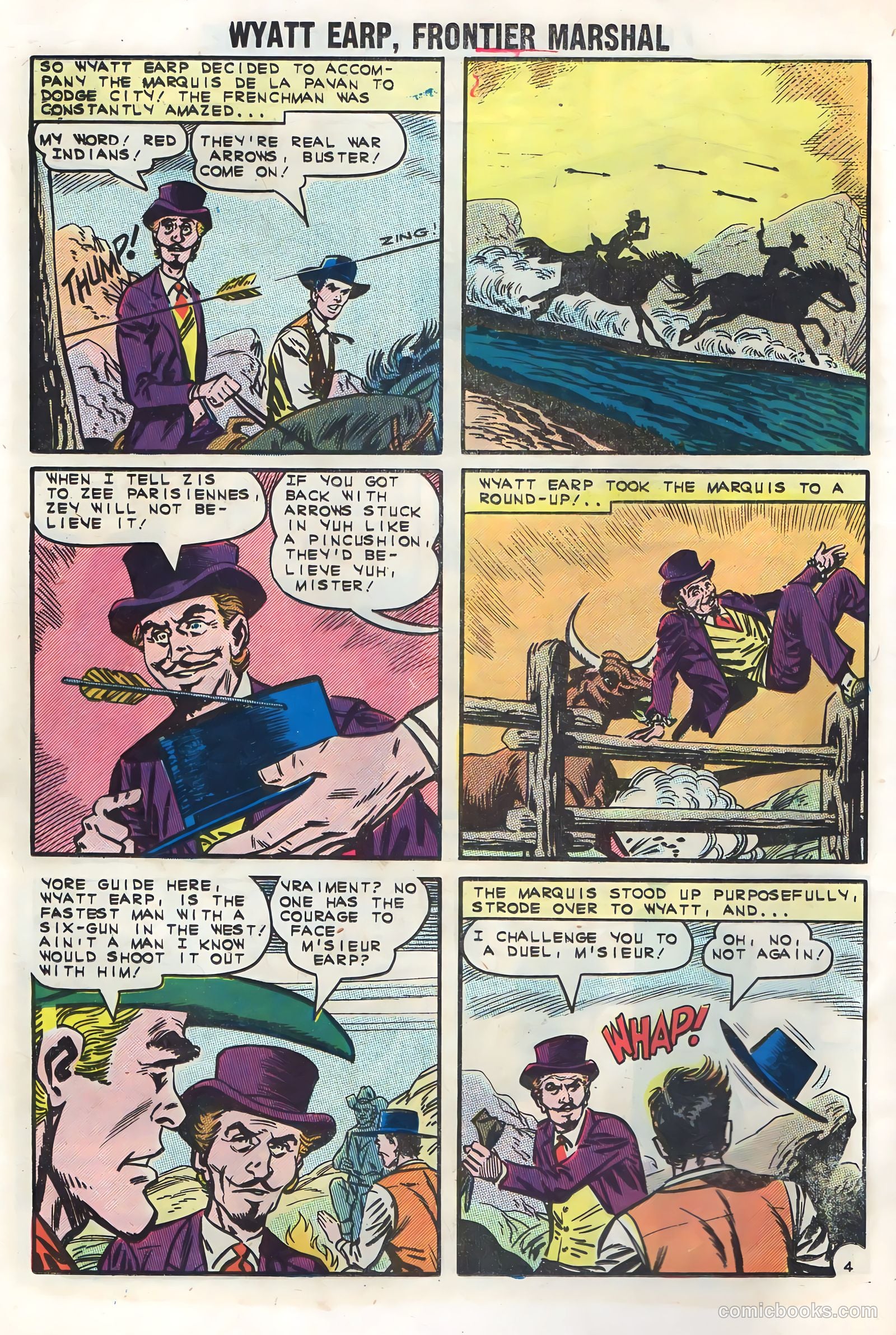Wyatt Earp, Frontier Marshal #42 — page 12 of 36