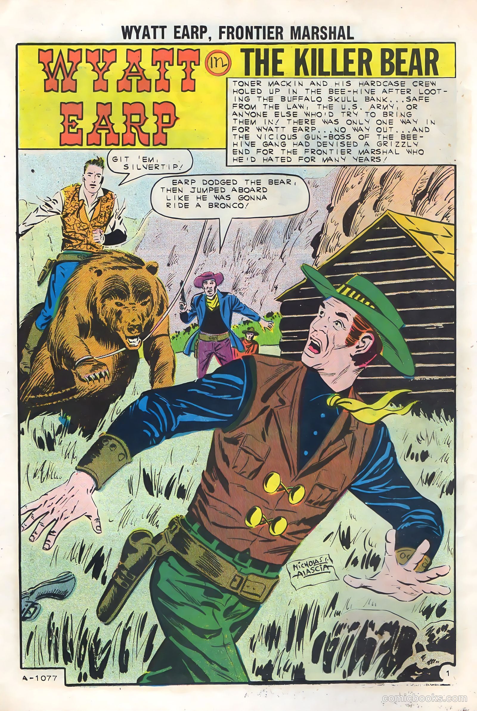 Wyatt Earp, Frontier Marshal #42 — page 14 of 36