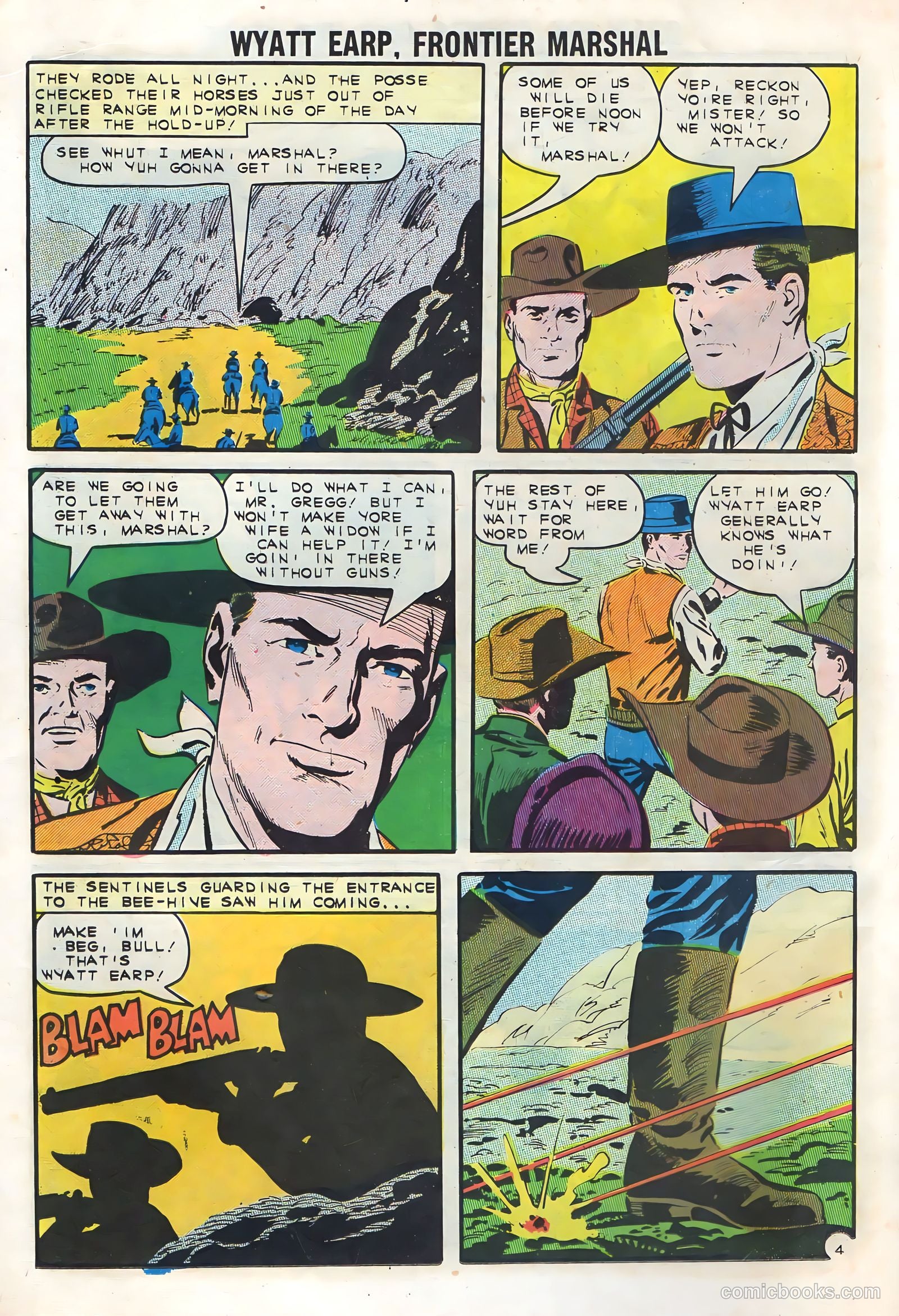 Wyatt Earp, Frontier Marshal #42 — page 18 of 36