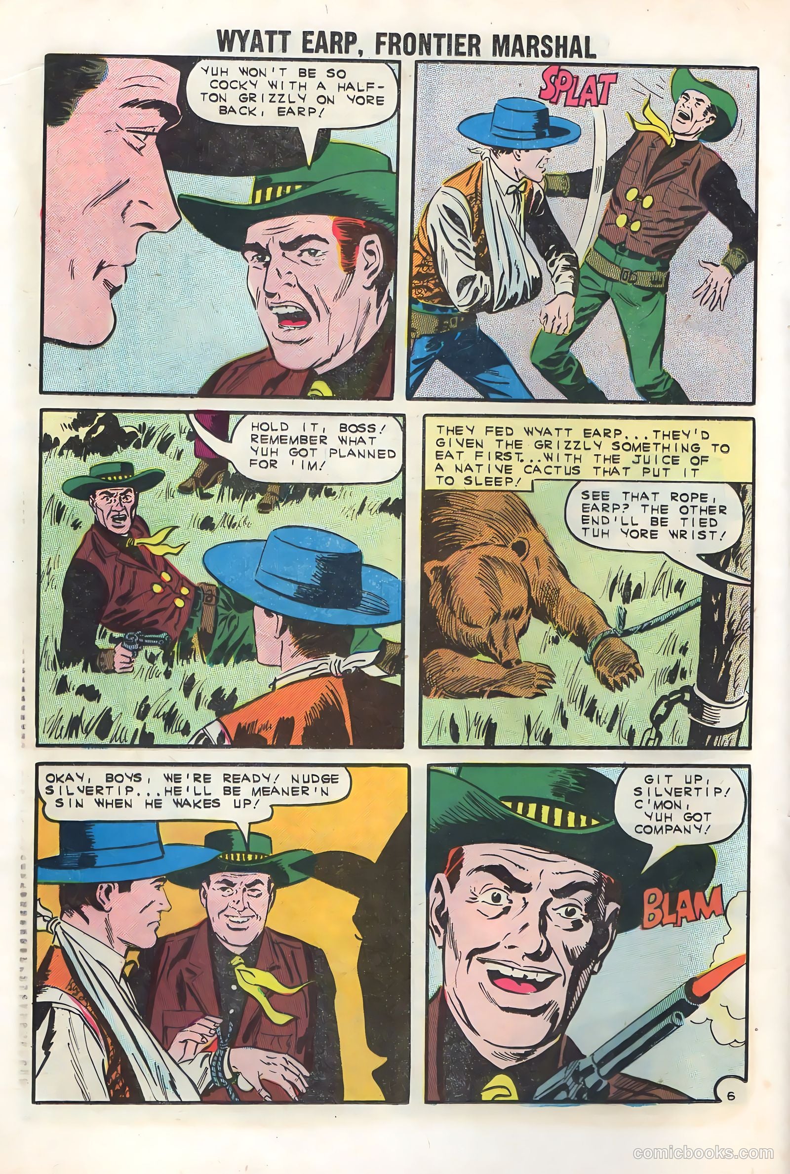 Wyatt Earp, Frontier Marshal #42 — page 20 of 36