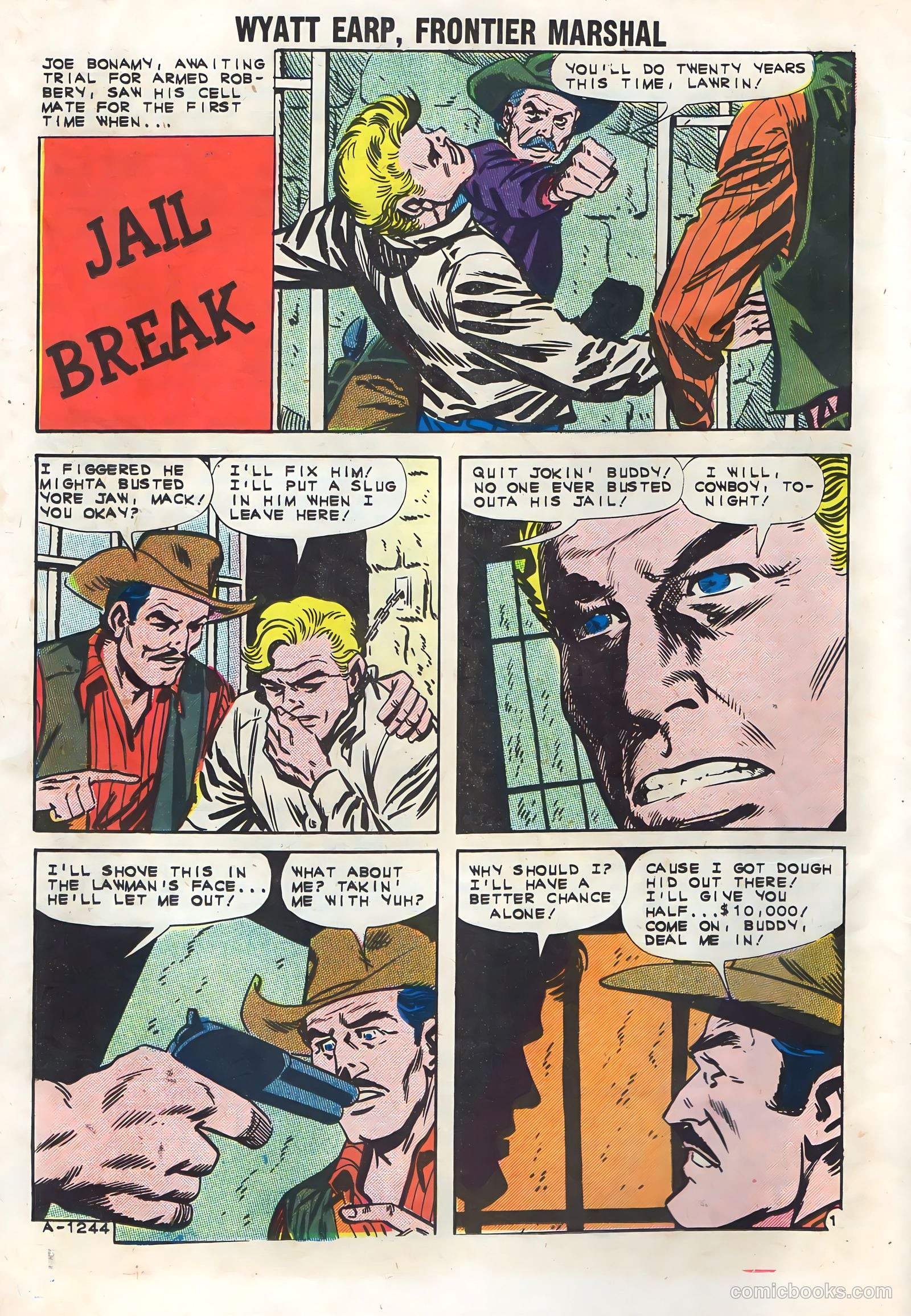 Wyatt Earp, Frontier Marshal #42 — page 26 of 36