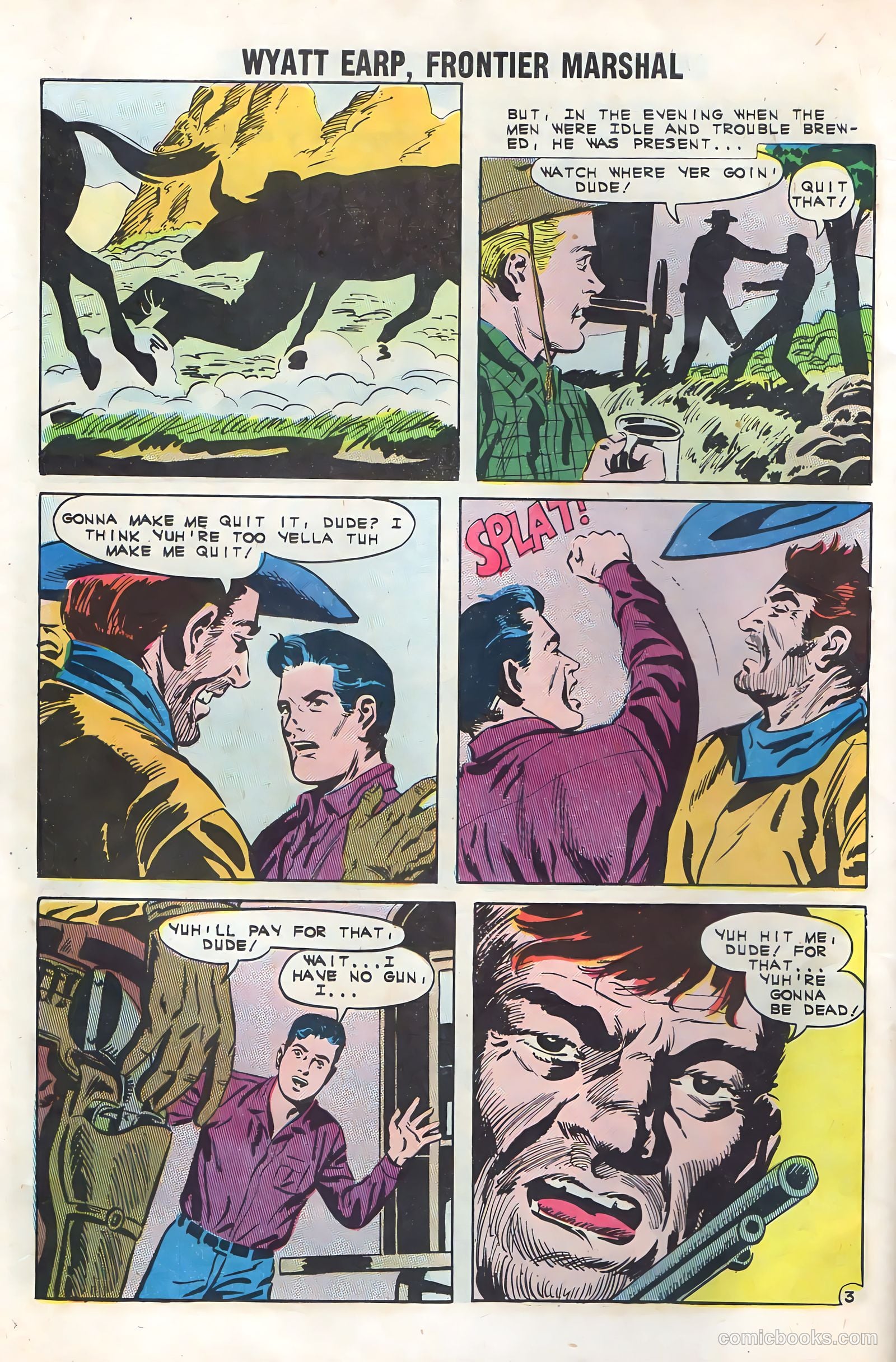 Wyatt Earp, Frontier Marshal #42 — page 30 of 36