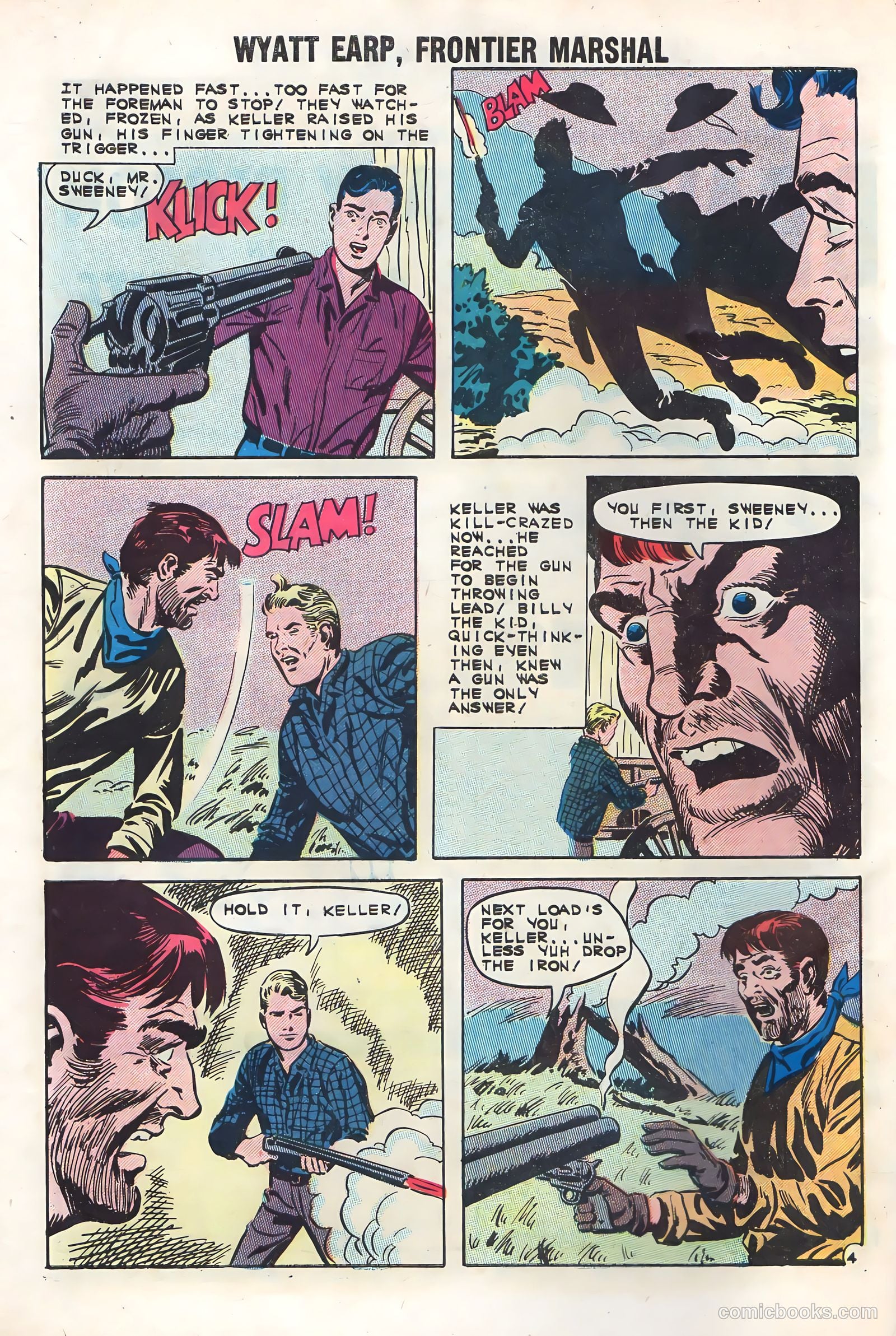 Wyatt Earp, Frontier Marshal #42 — page 32 of 36