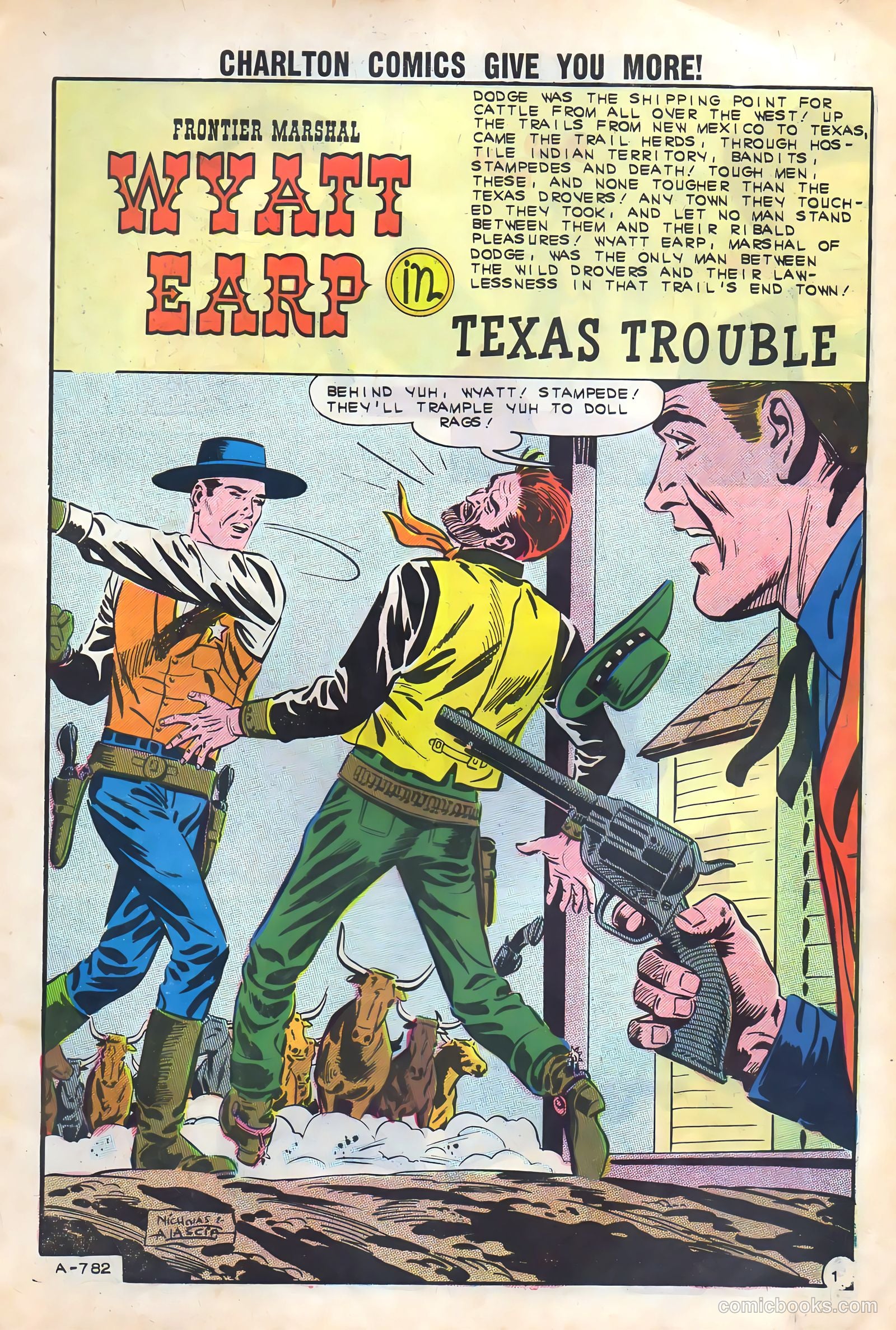 Wyatt Earp, Frontier Marshal #43 — page 3 of 36
