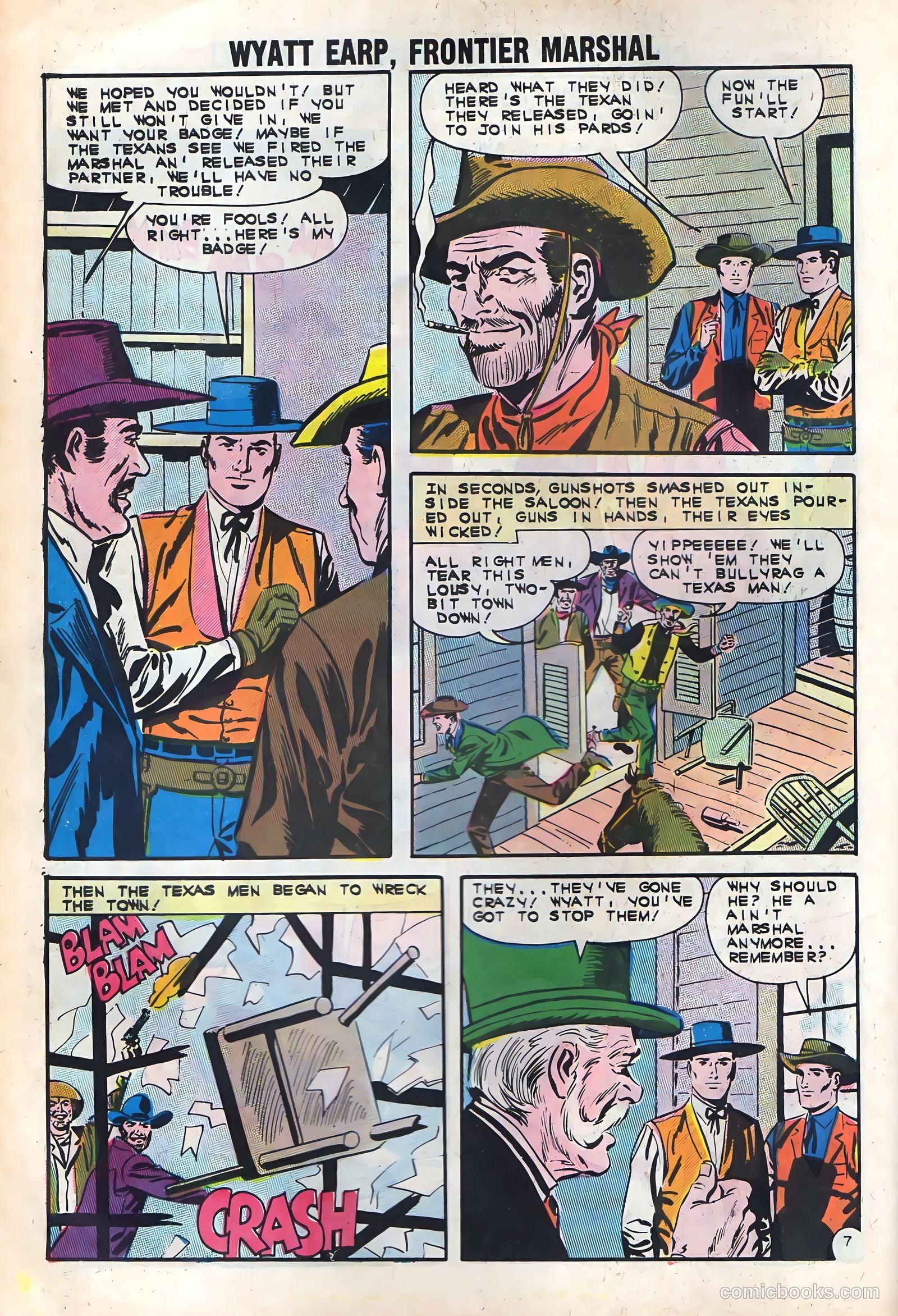 Wyatt Earp, Frontier Marshal #43 — page 10 of 36