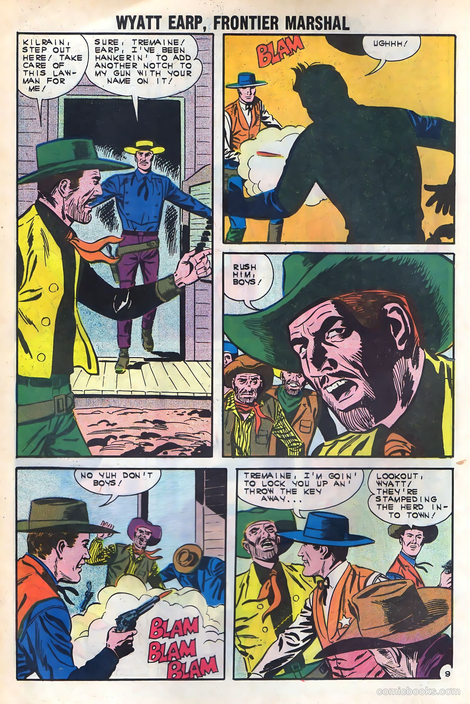 Wyatt Earp, Frontier Marshal #43 — page 12 of 36