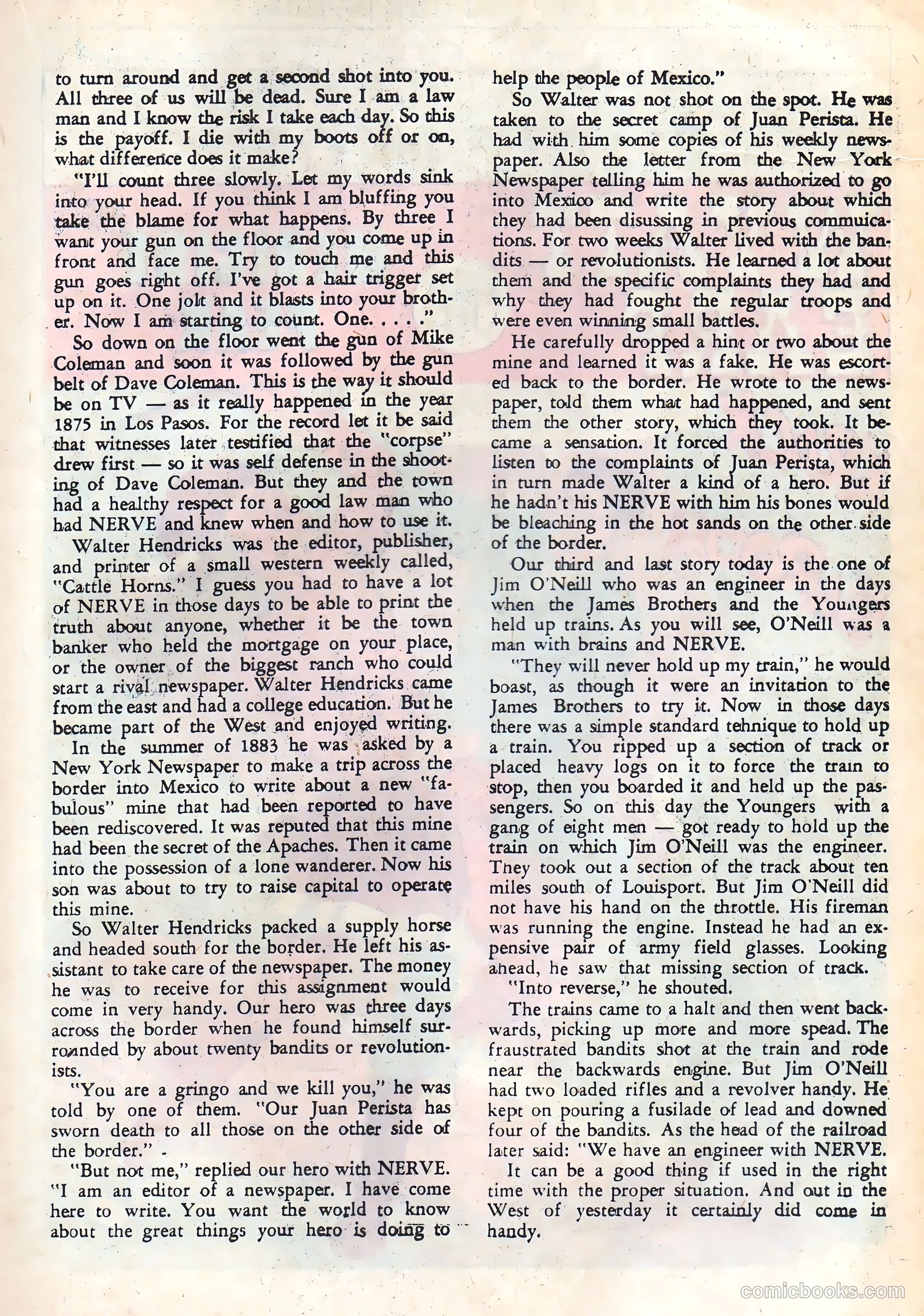 Wyatt Earp, Frontier Marshal #43 — page 17 of 36