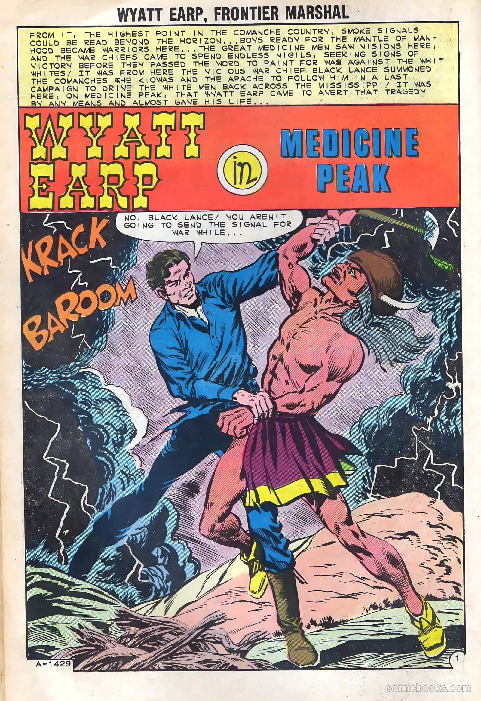 Wyatt Earp, Frontier Marshal #43 — page 18 of 36