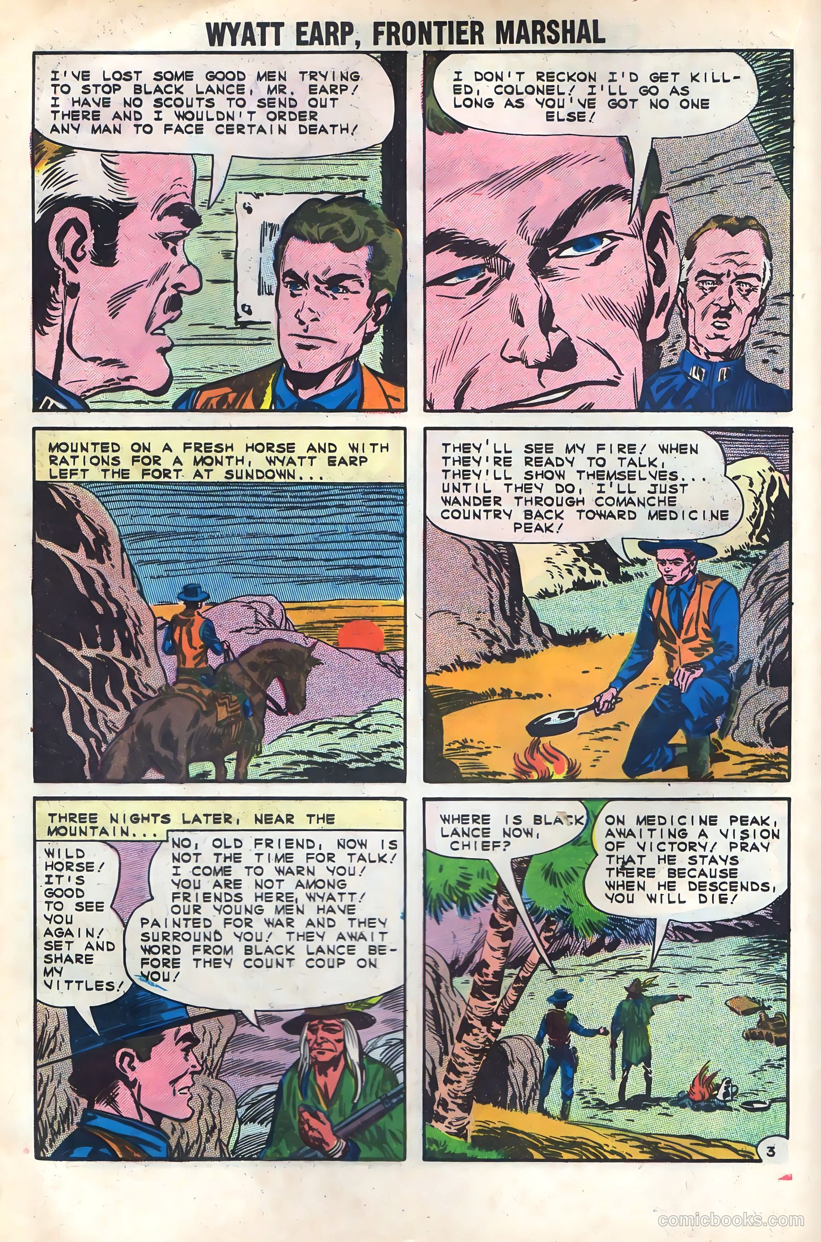 Wyatt Earp, Frontier Marshal #43 — page 20 of 36