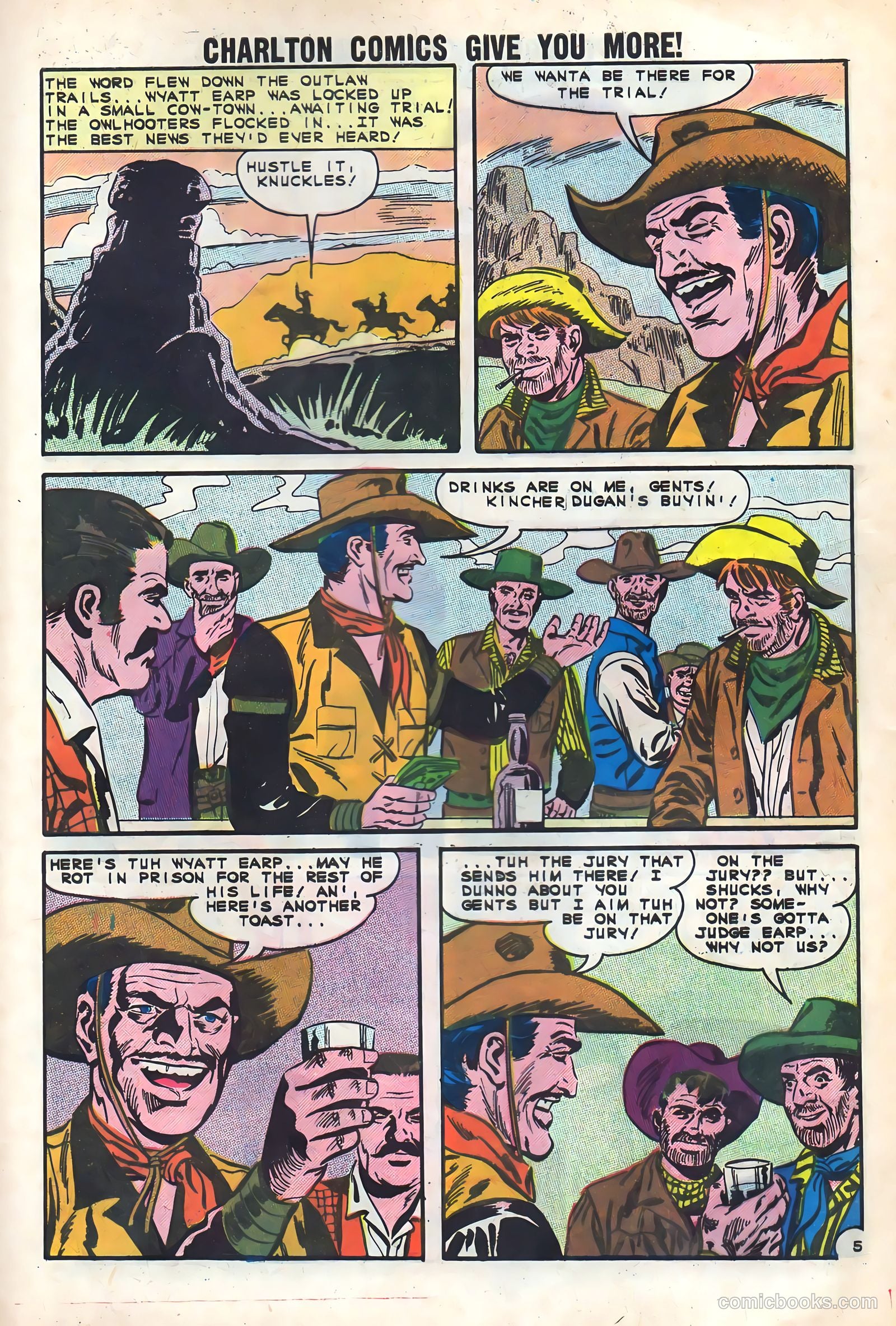 Wyatt Earp, Frontier Marshal #43 — page 29 of 36