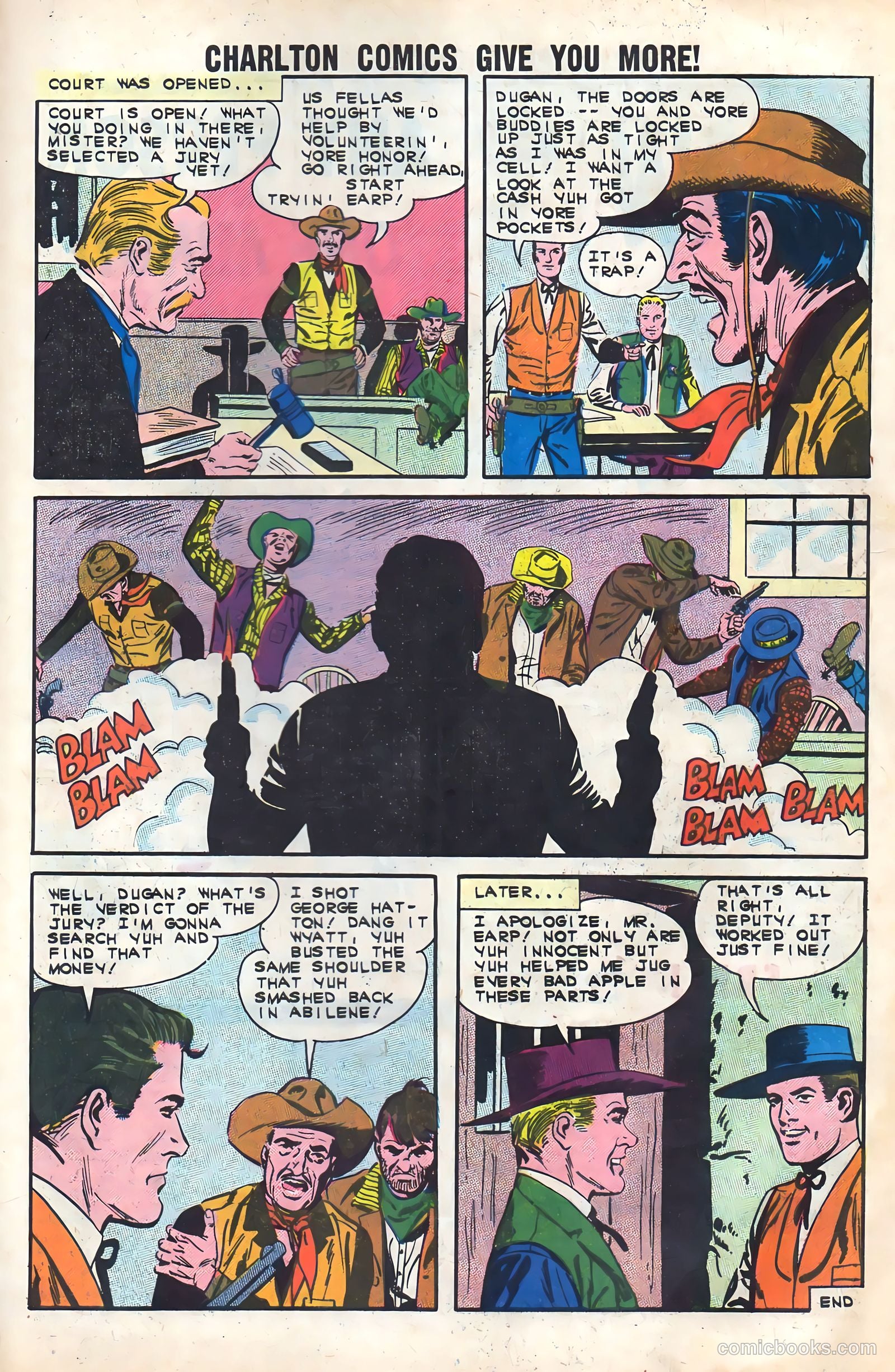 Wyatt Earp, Frontier Marshal #43 — page 33 of 36
