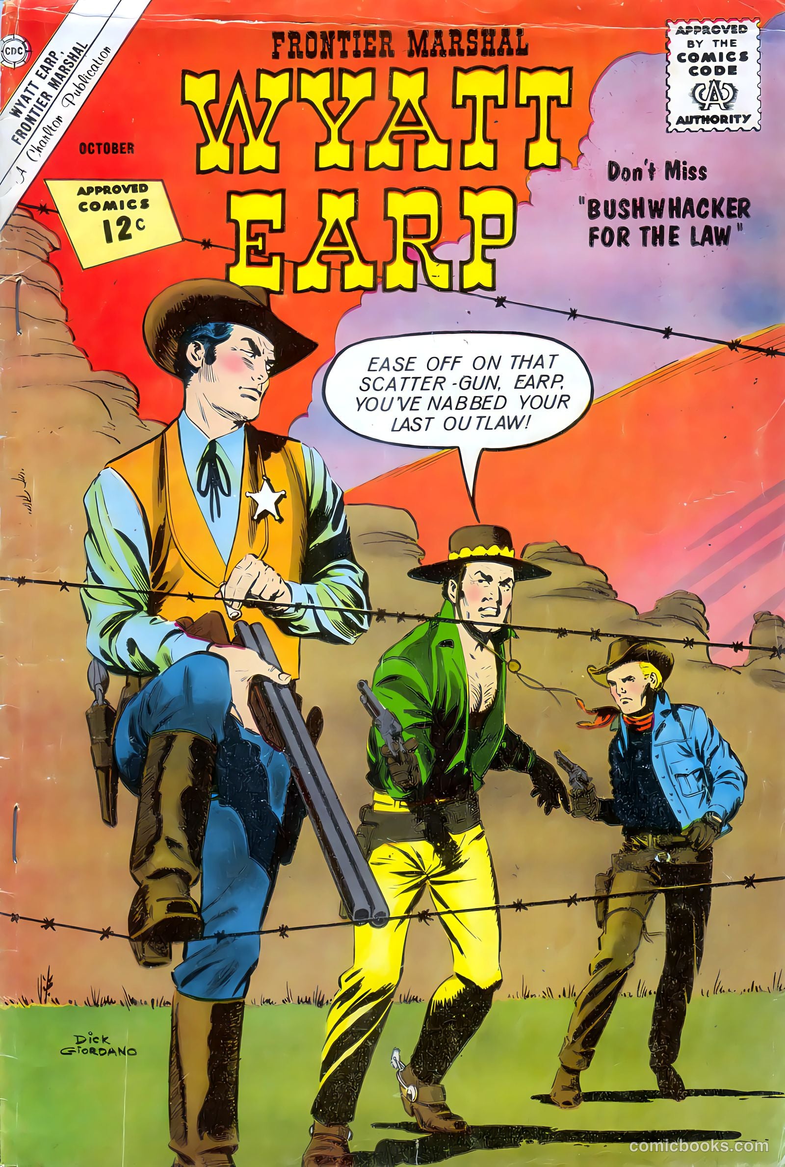 Wyatt Earp, Frontier Marshal #44 — page 1 of 36