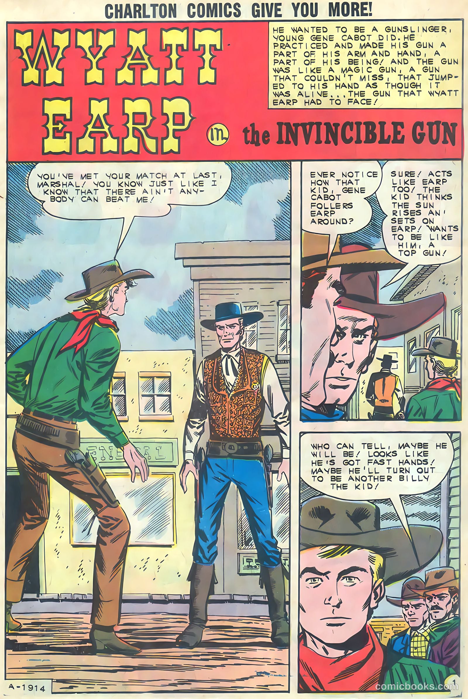 Wyatt Earp, Frontier Marshal #44 — page 3 of 36