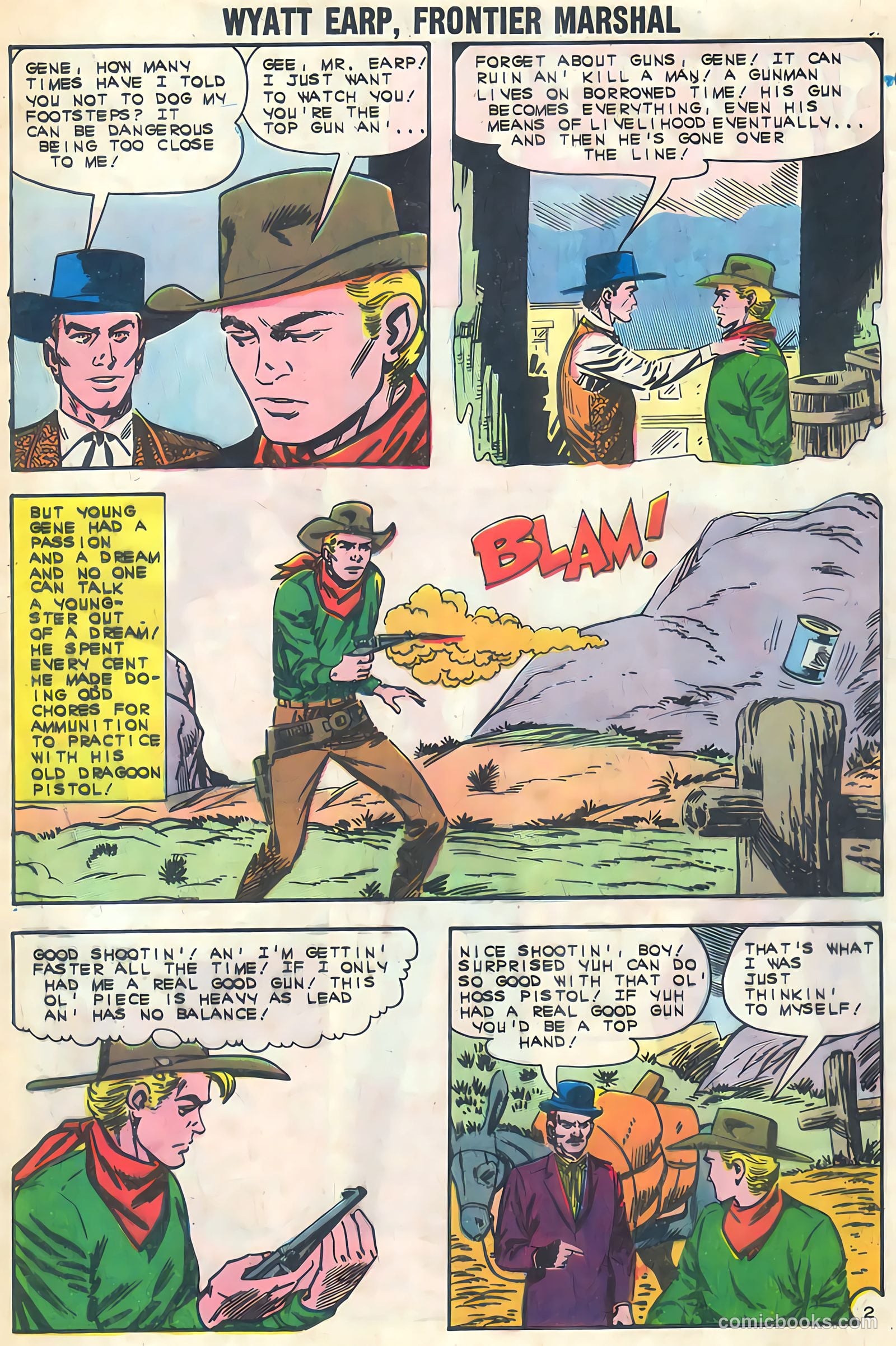 Wyatt Earp, Frontier Marshal #44 — page 4 of 36