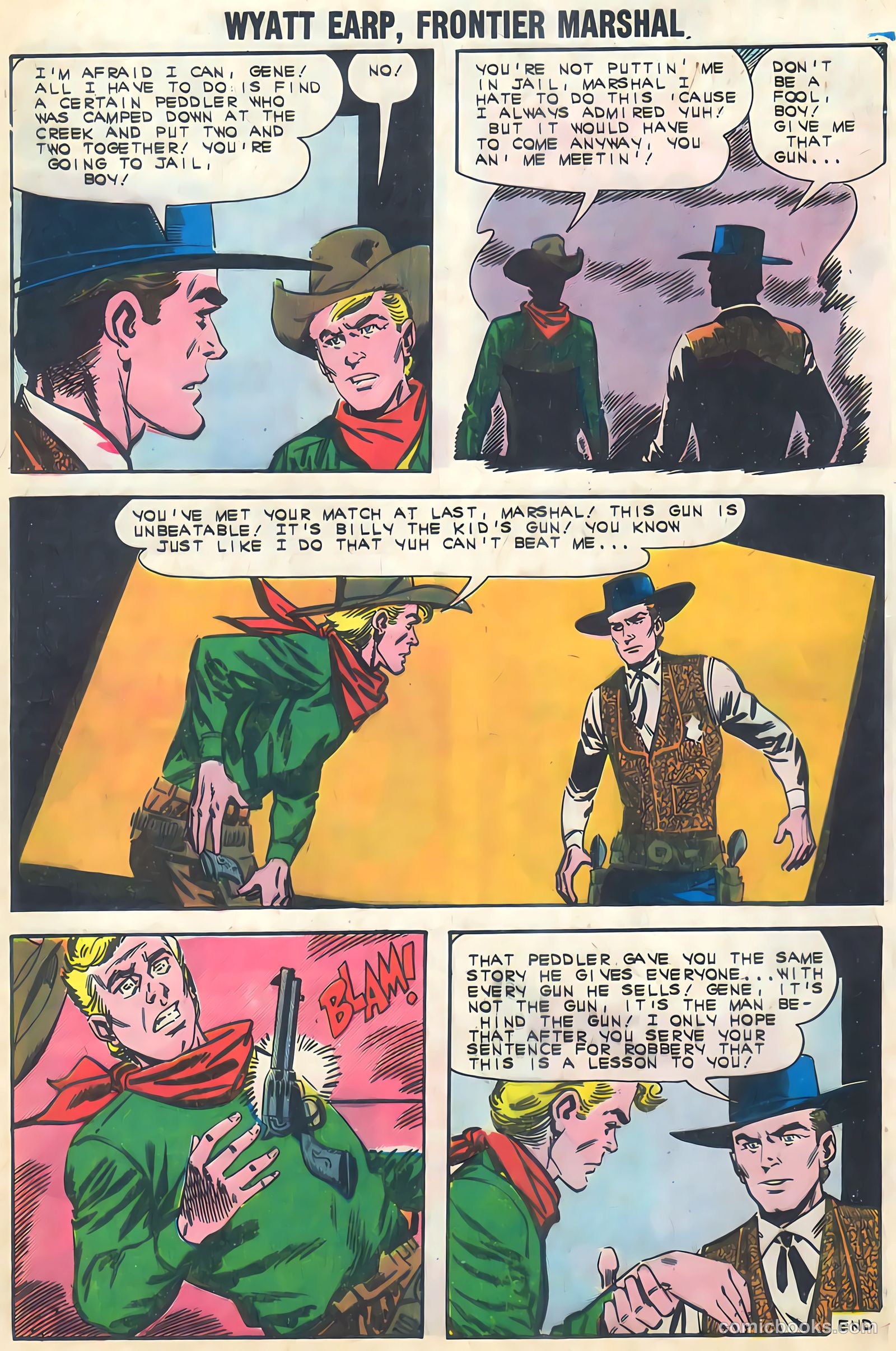 Wyatt Earp, Frontier Marshal #44 — page 8 of 36
