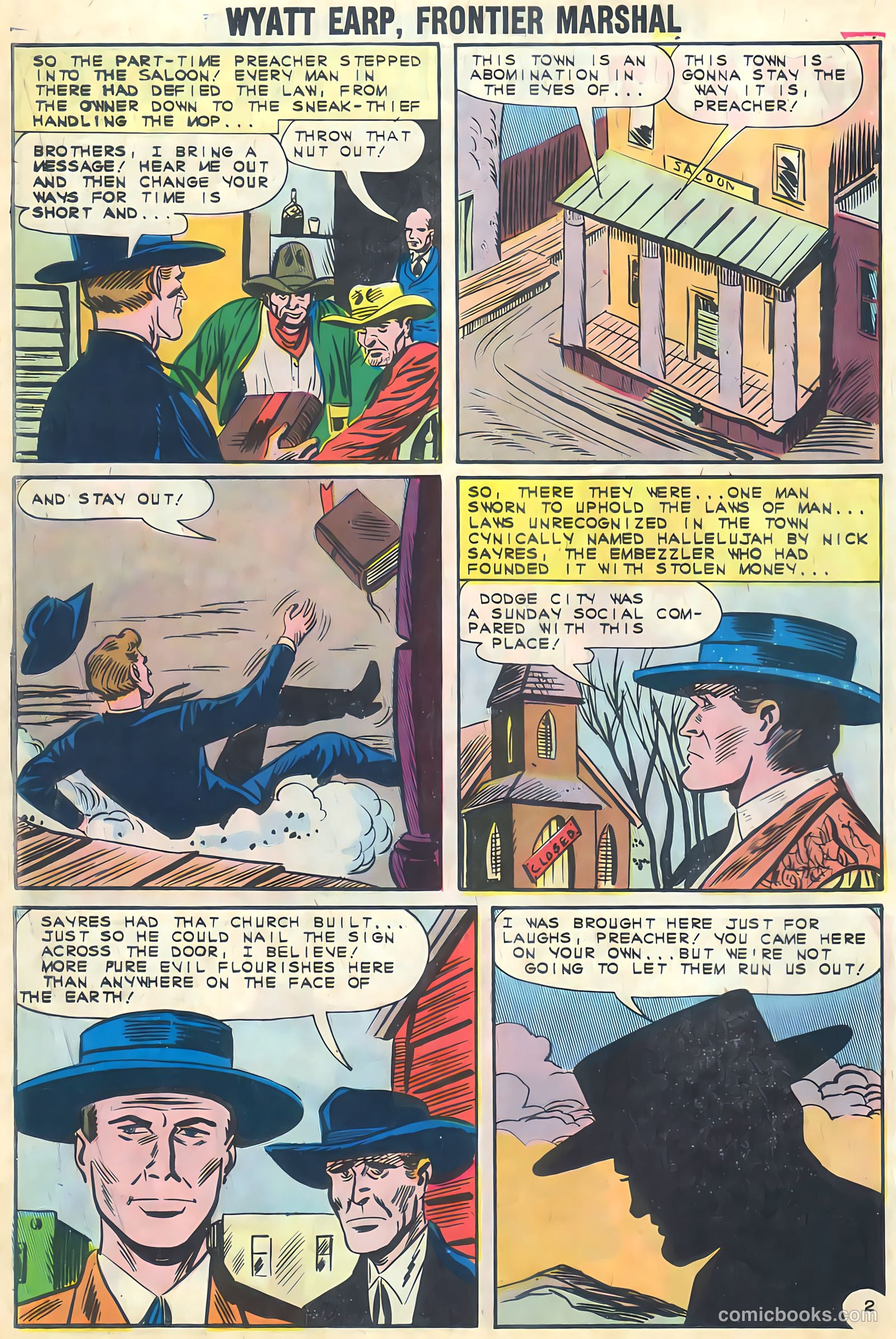 Wyatt Earp, Frontier Marshal #44 — page 10 of 36