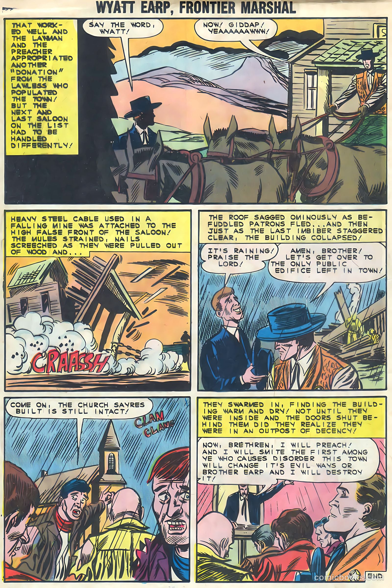 Wyatt Earp, Frontier Marshal #44 — page 12 of 36