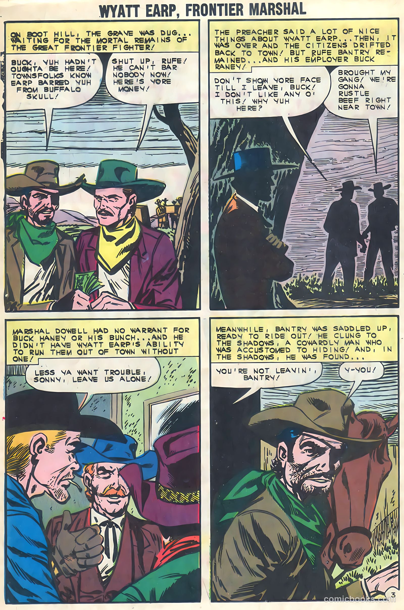 Wyatt Earp, Frontier Marshal #44 — page 16 of 36