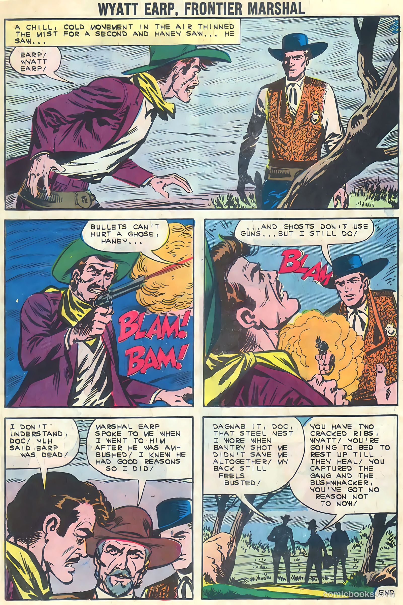 Wyatt Earp, Frontier Marshal #44 — page 18 of 36