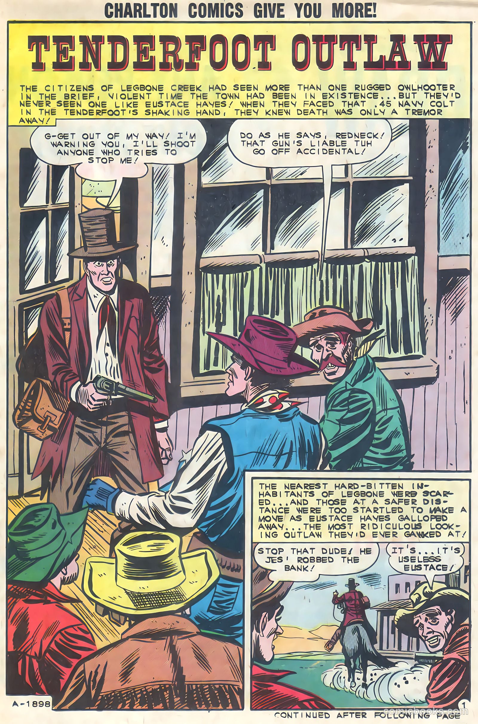 Wyatt Earp, Frontier Marshal #44 — page 21 of 36