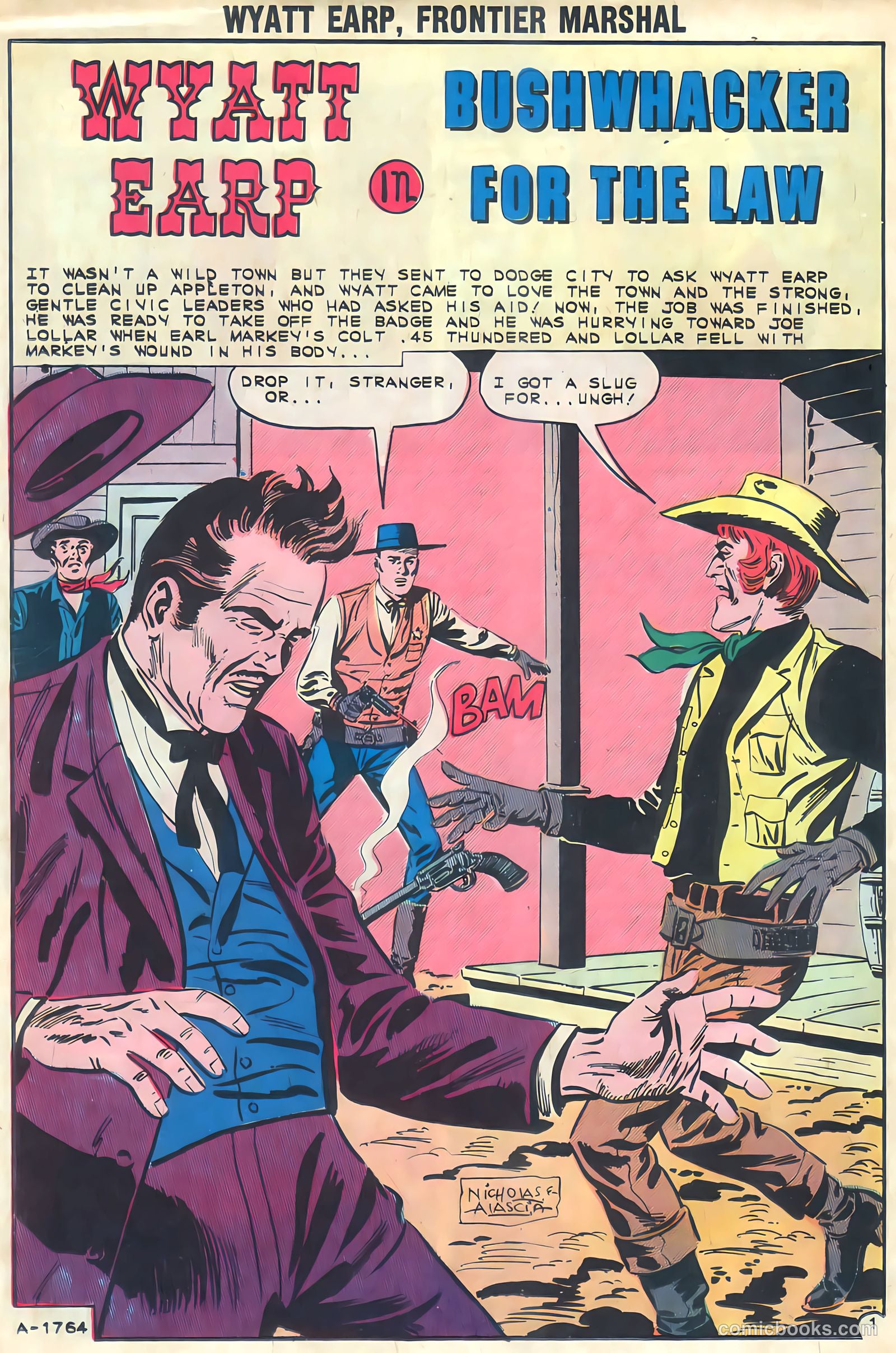 Wyatt Earp, Frontier Marshal #44 — page 26 of 36