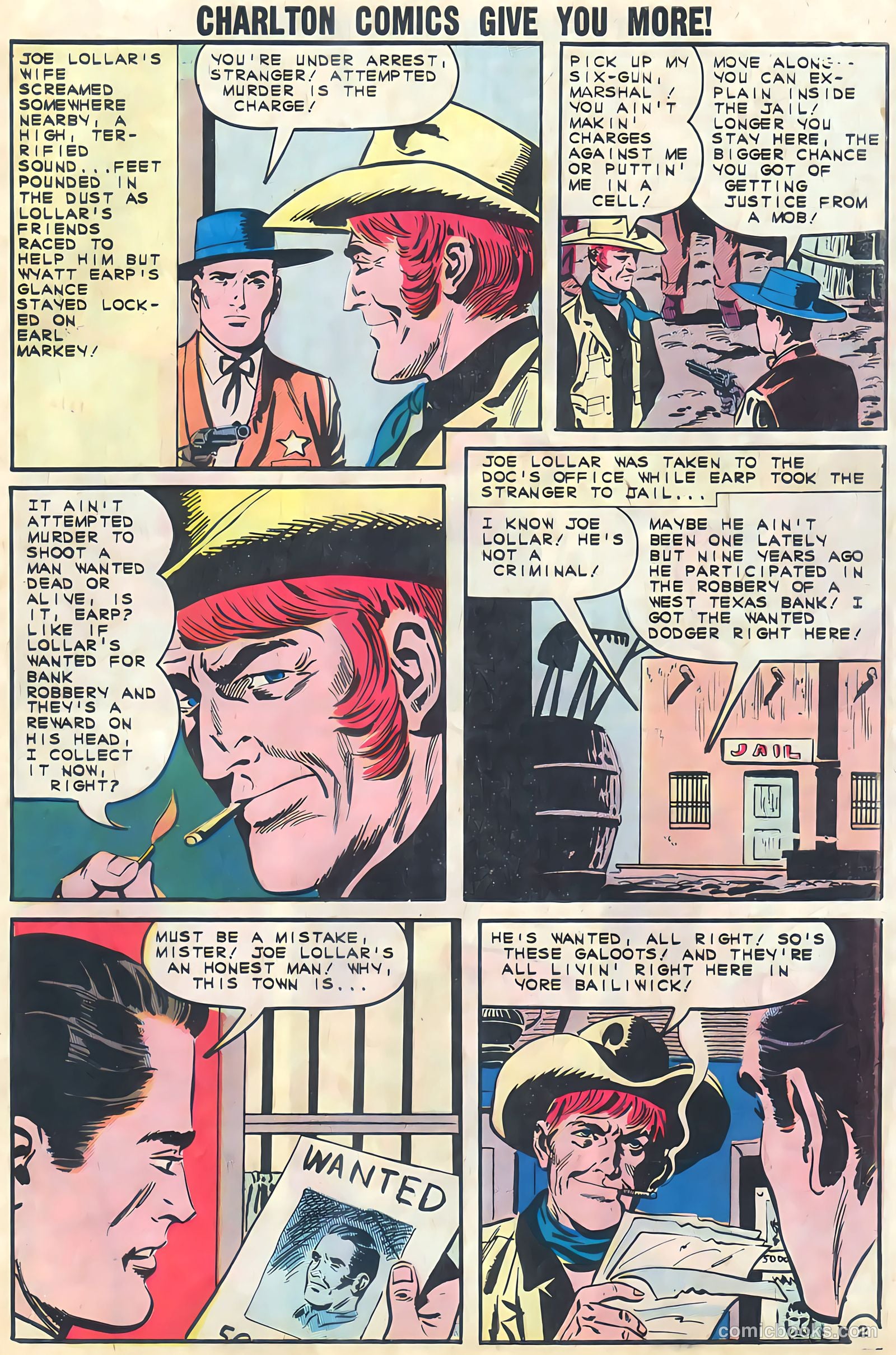 Wyatt Earp, Frontier Marshal #44 — page 27 of 36