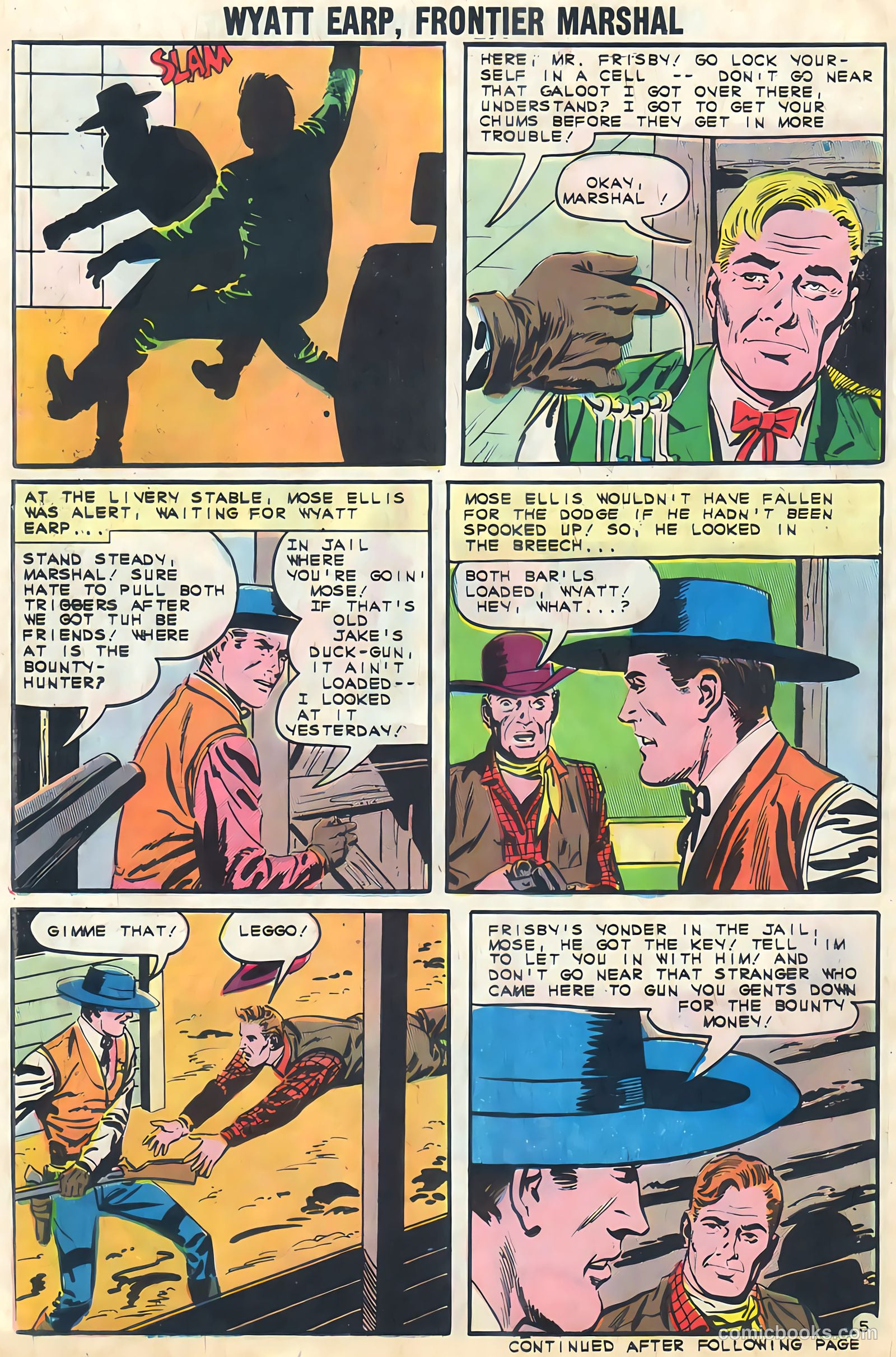 Wyatt Earp, Frontier Marshal #44 — page 30 of 36