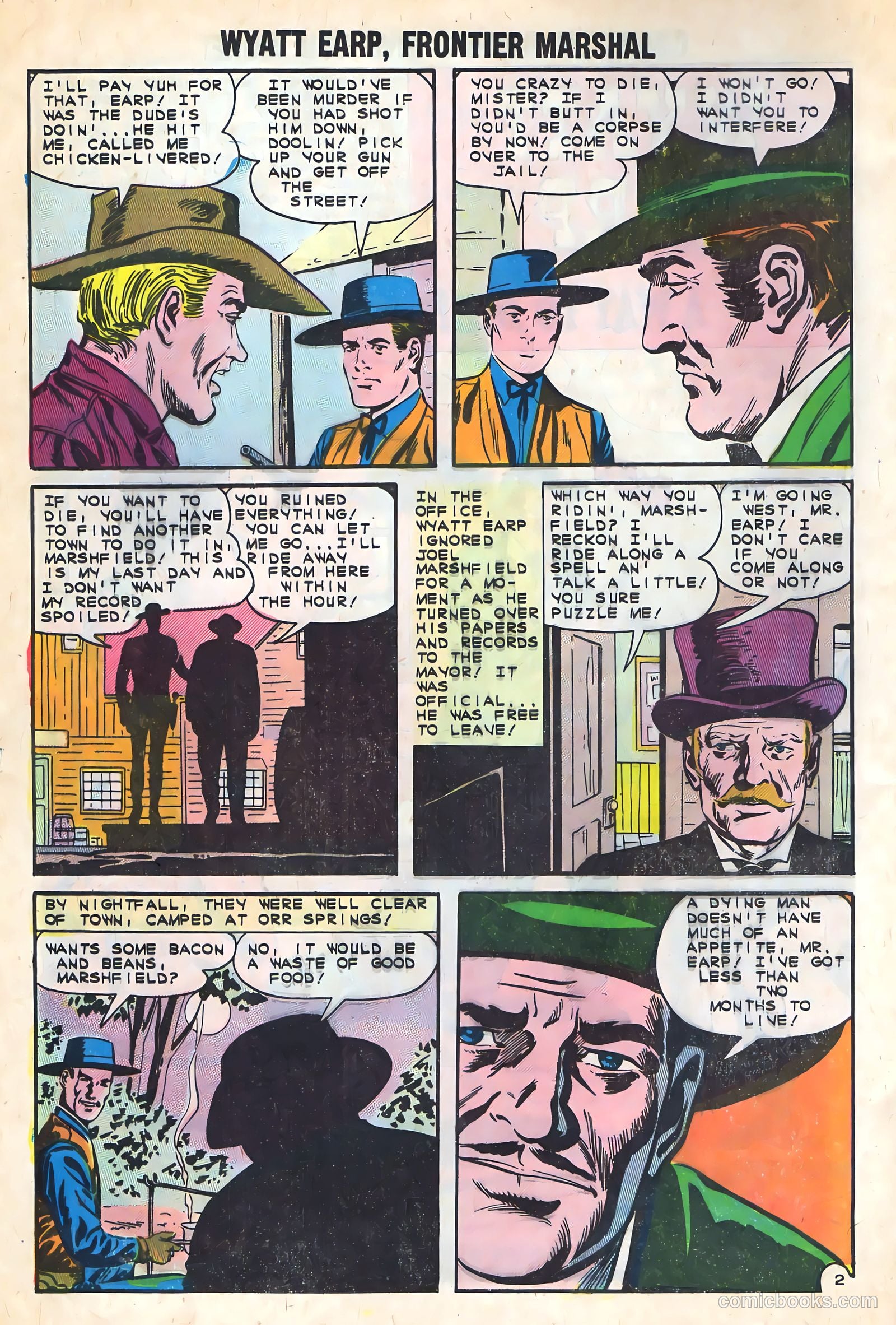 Wyatt Earp, Frontier Marshal #45 — page 4 of 36