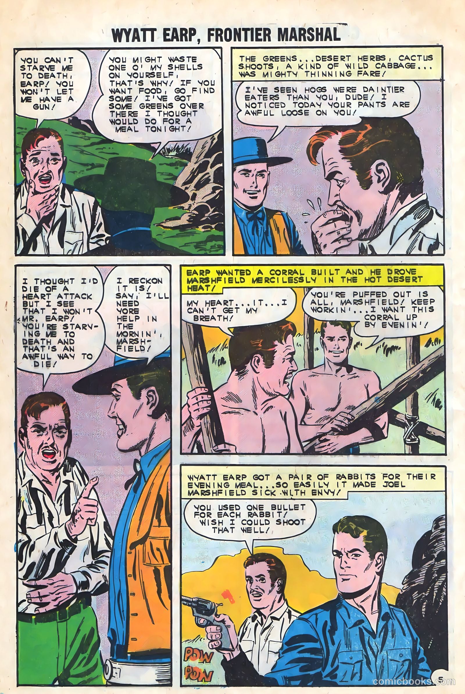 Wyatt Earp, Frontier Marshal #45 — page 8 of 36