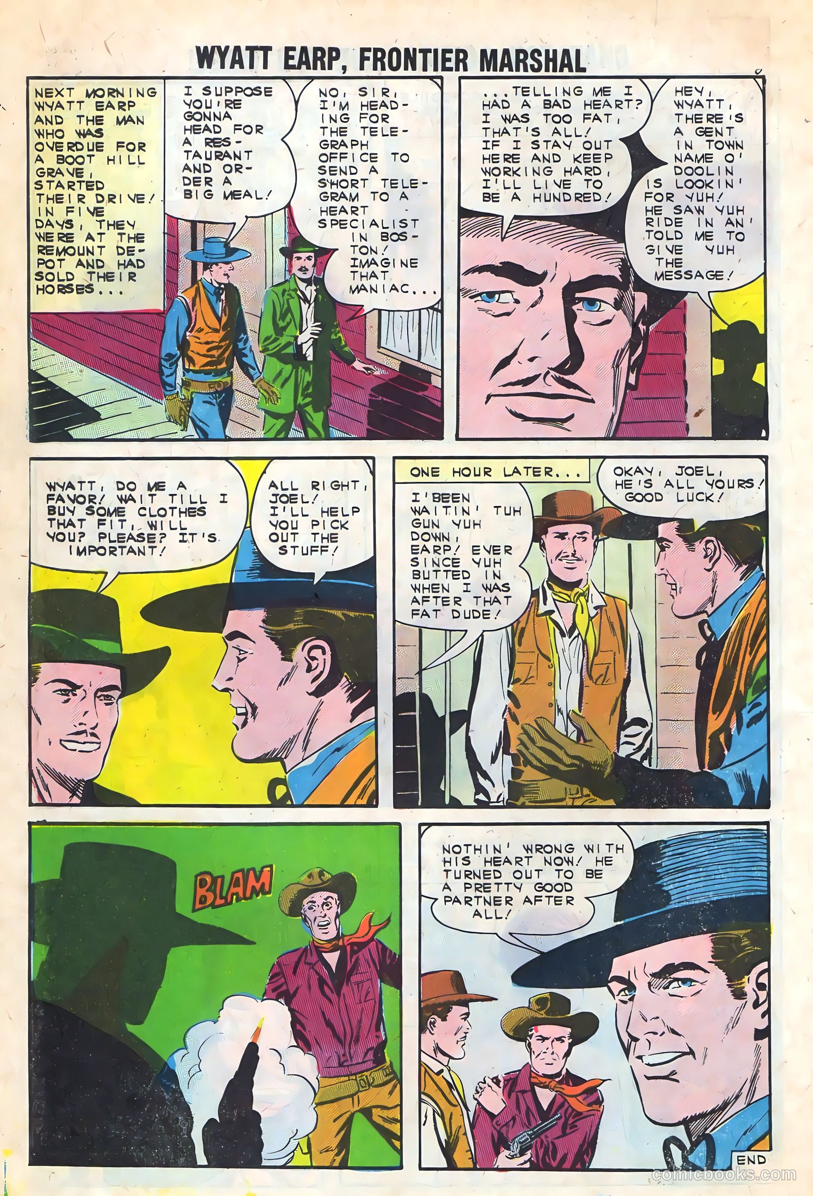 Wyatt Earp, Frontier Marshal #45 — page 10 of 36