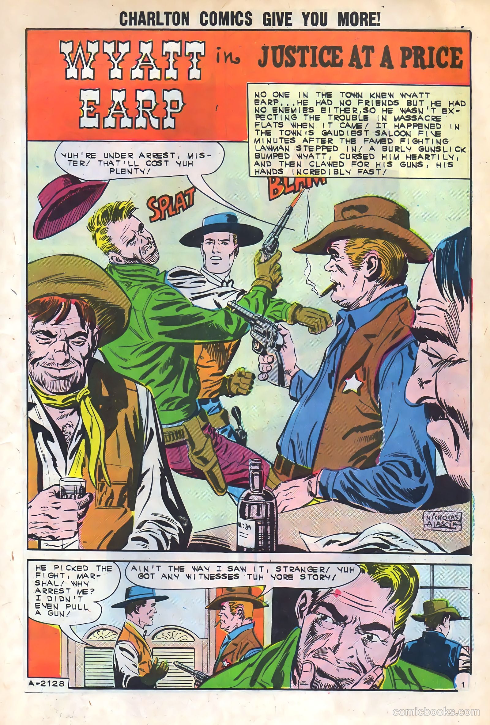 Wyatt Earp, Frontier Marshal #45 — page 11 of 36