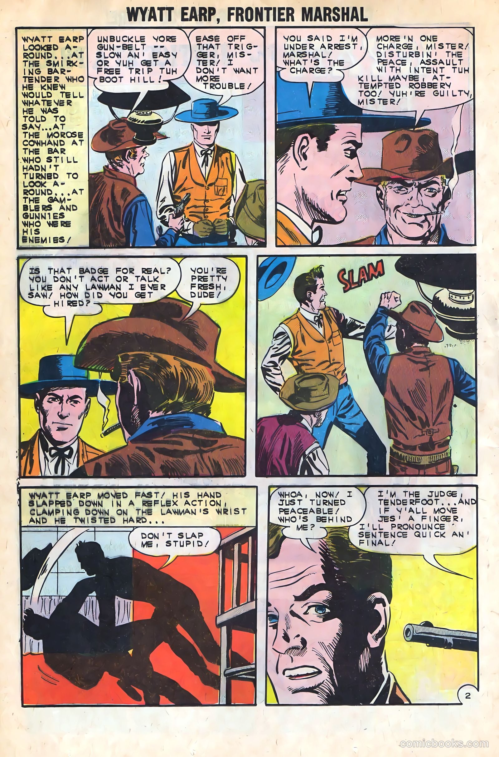 Wyatt Earp, Frontier Marshal #45 — page 12 of 36