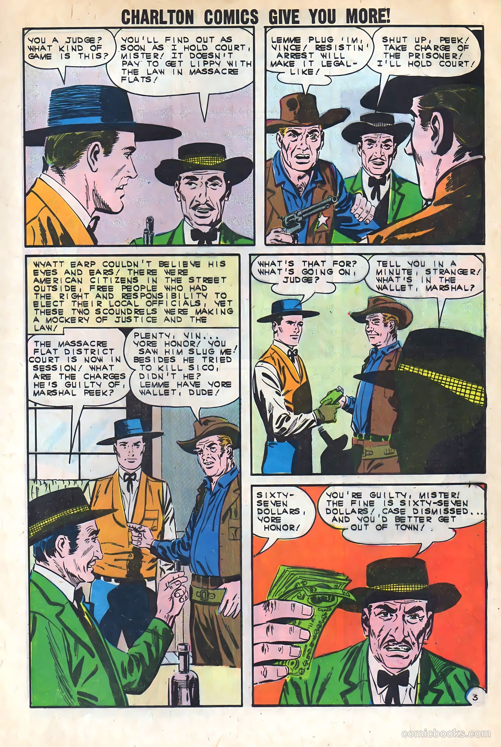 Wyatt Earp, Frontier Marshal #45 — page 13 of 36