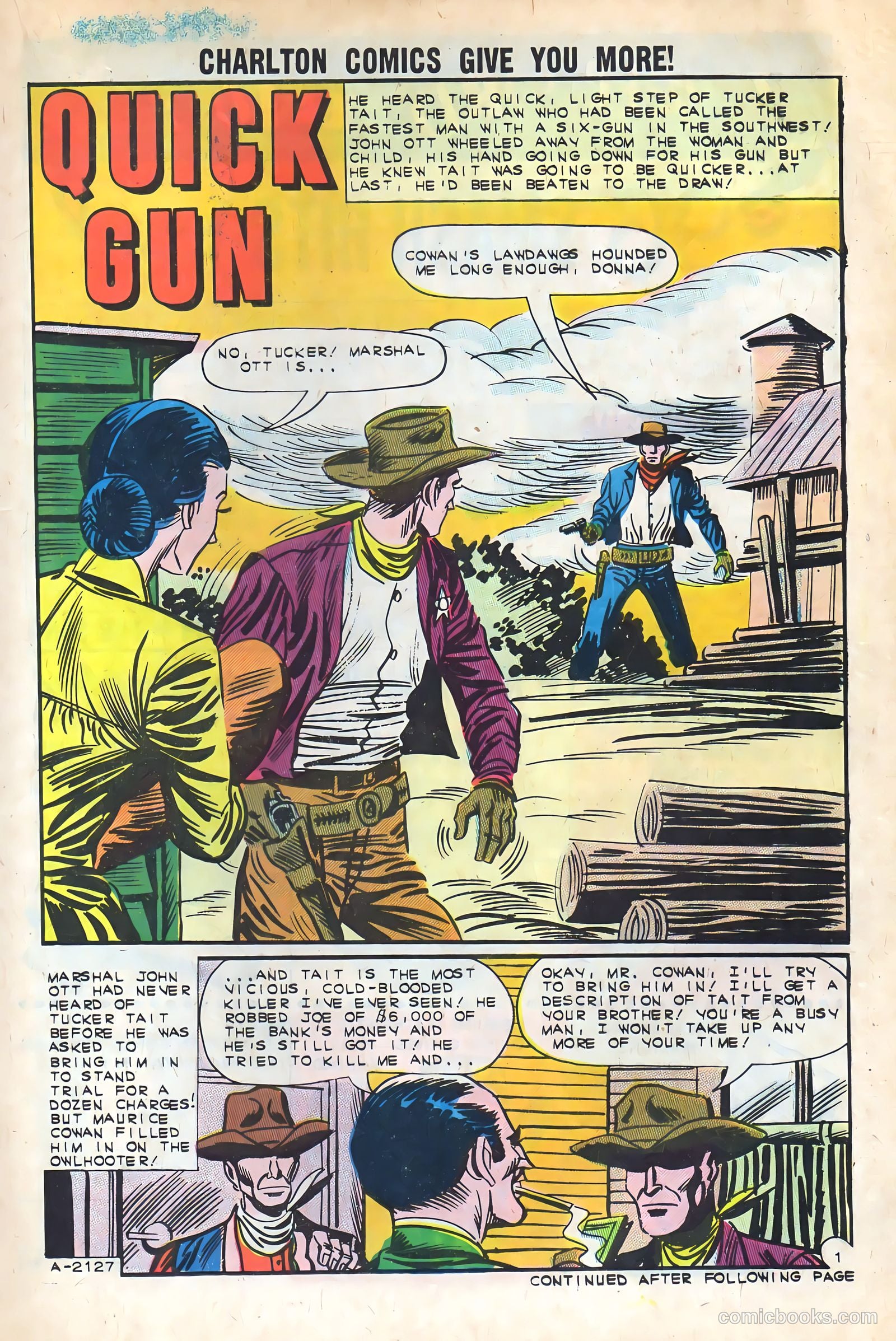 Wyatt Earp, Frontier Marshal #45 — page 21 of 36