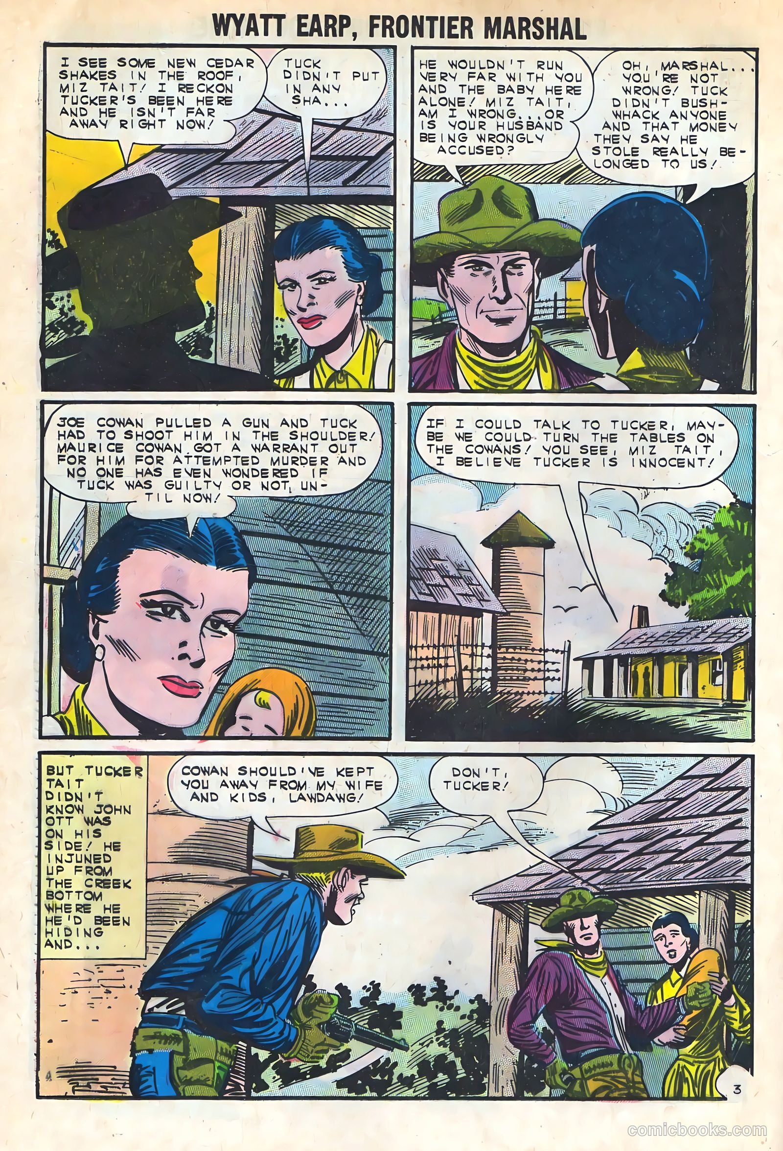 Wyatt Earp, Frontier Marshal #45 — page 24 of 36