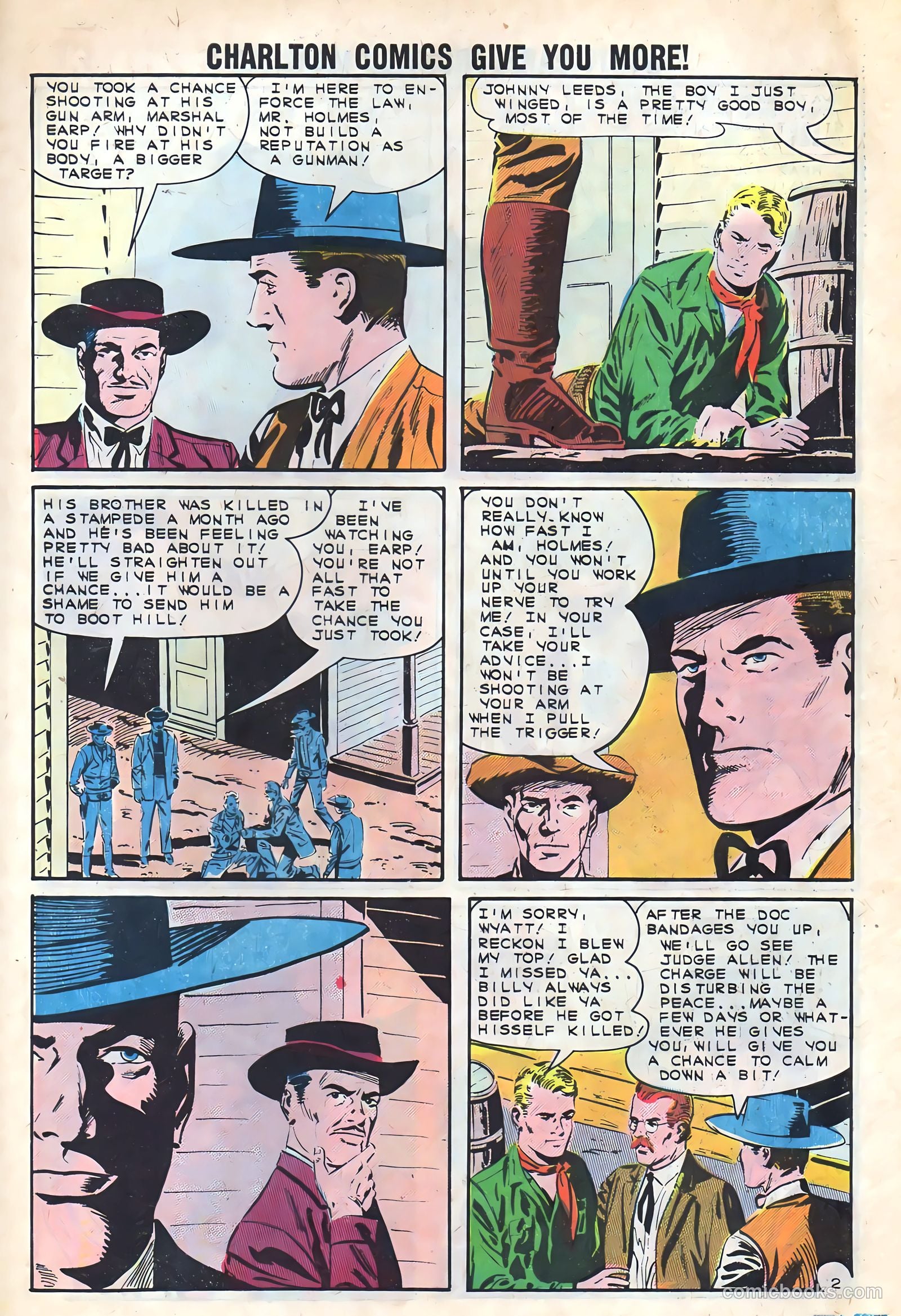 Wyatt Earp, Frontier Marshal #45 — page 27 of 36