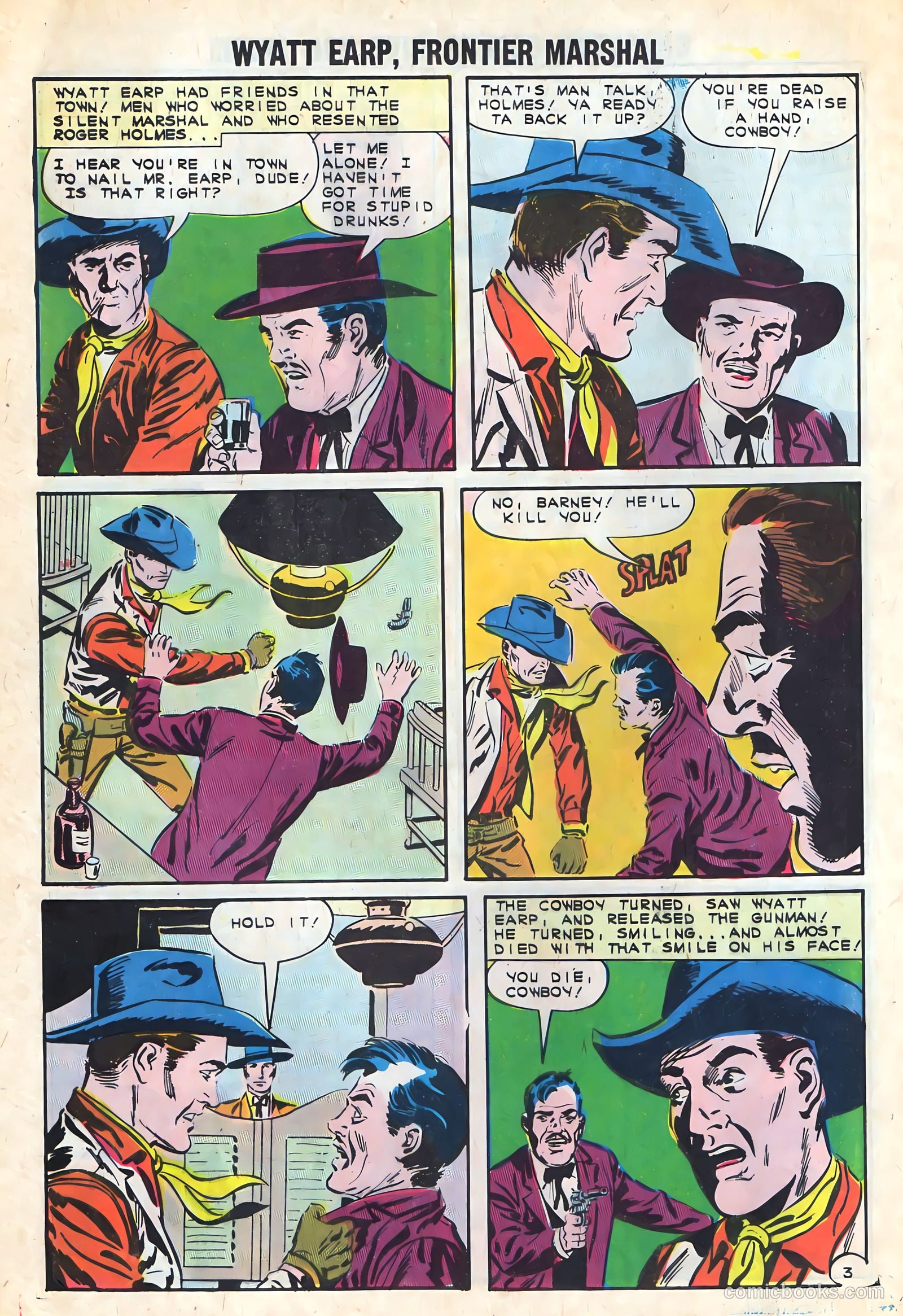 Wyatt Earp, Frontier Marshal #45 — page 28 of 36